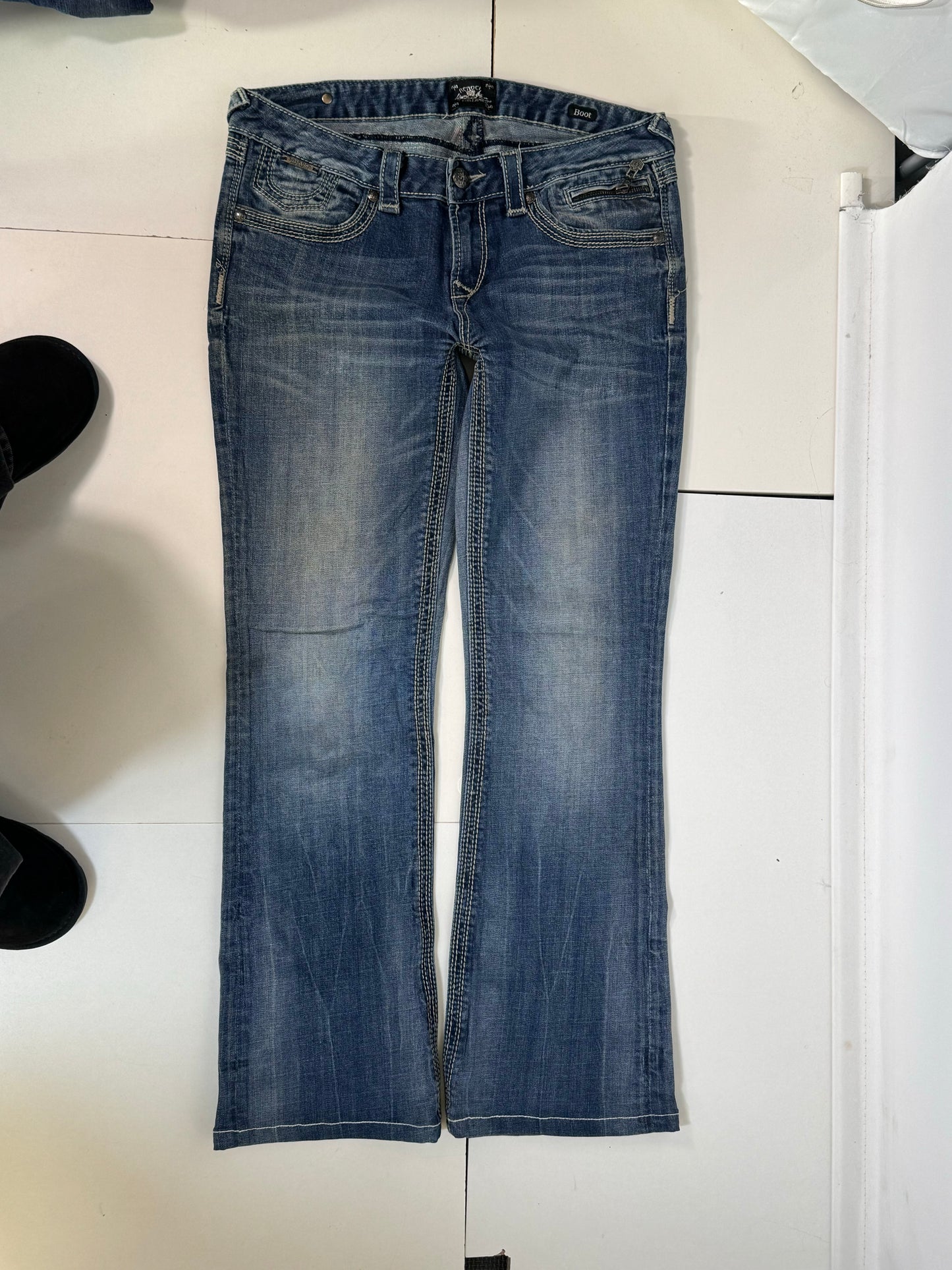 Lågmidjade jeans stl: M
