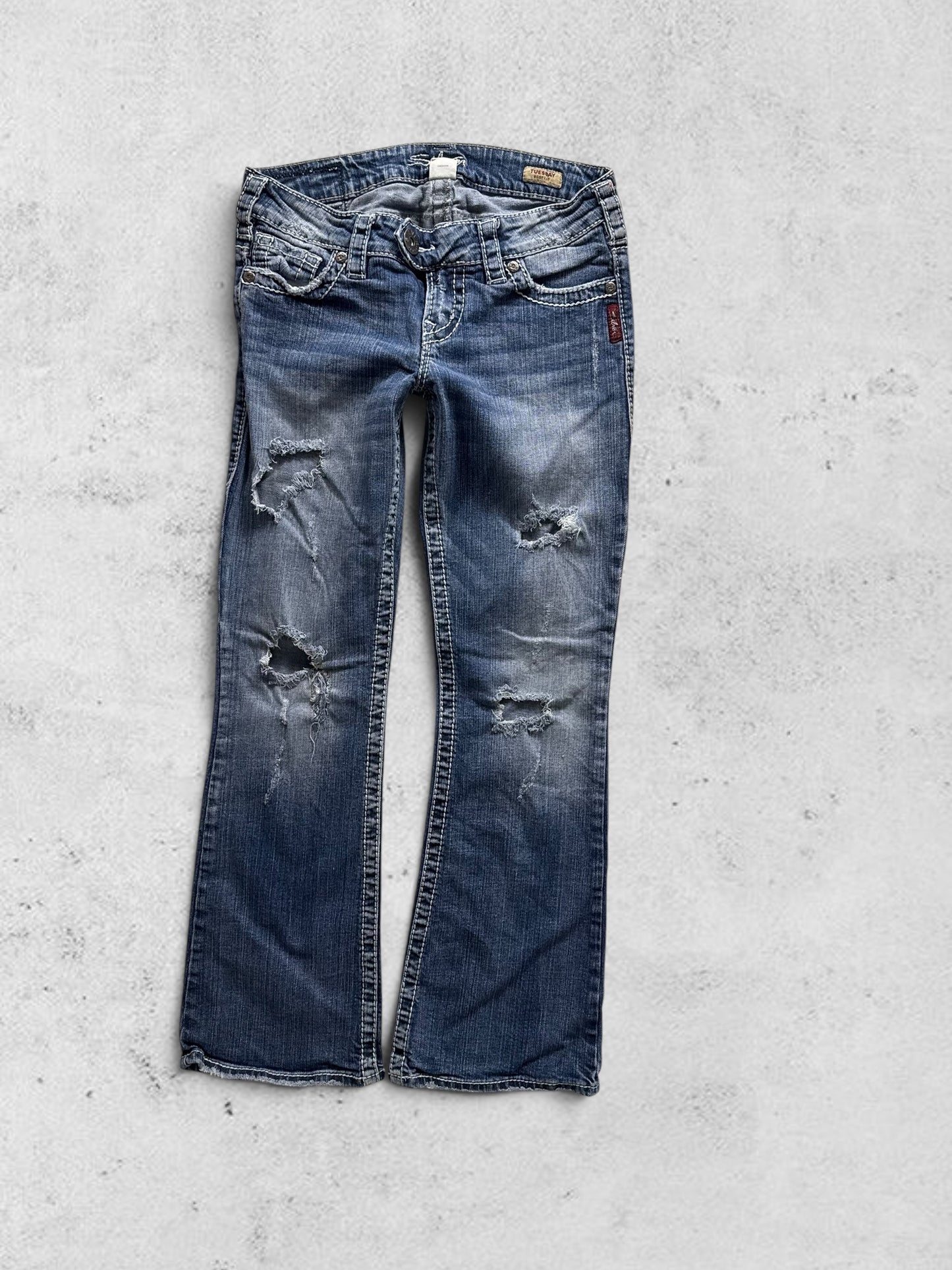 Lågmidjade jeans stl: XS