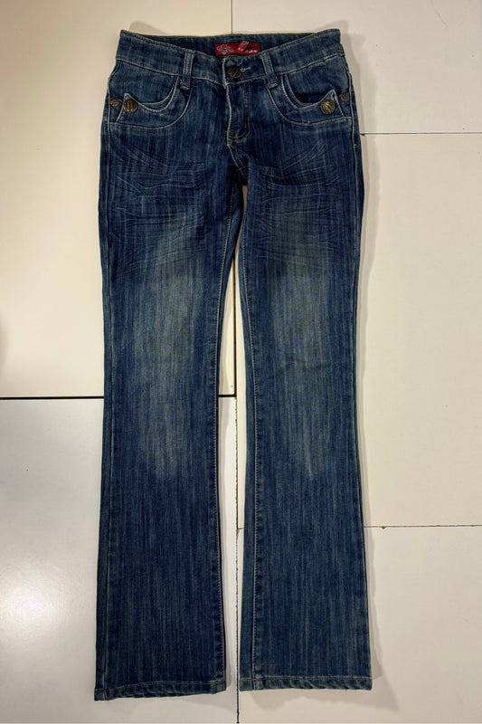 Lågmidjade jeans stl: XXXS