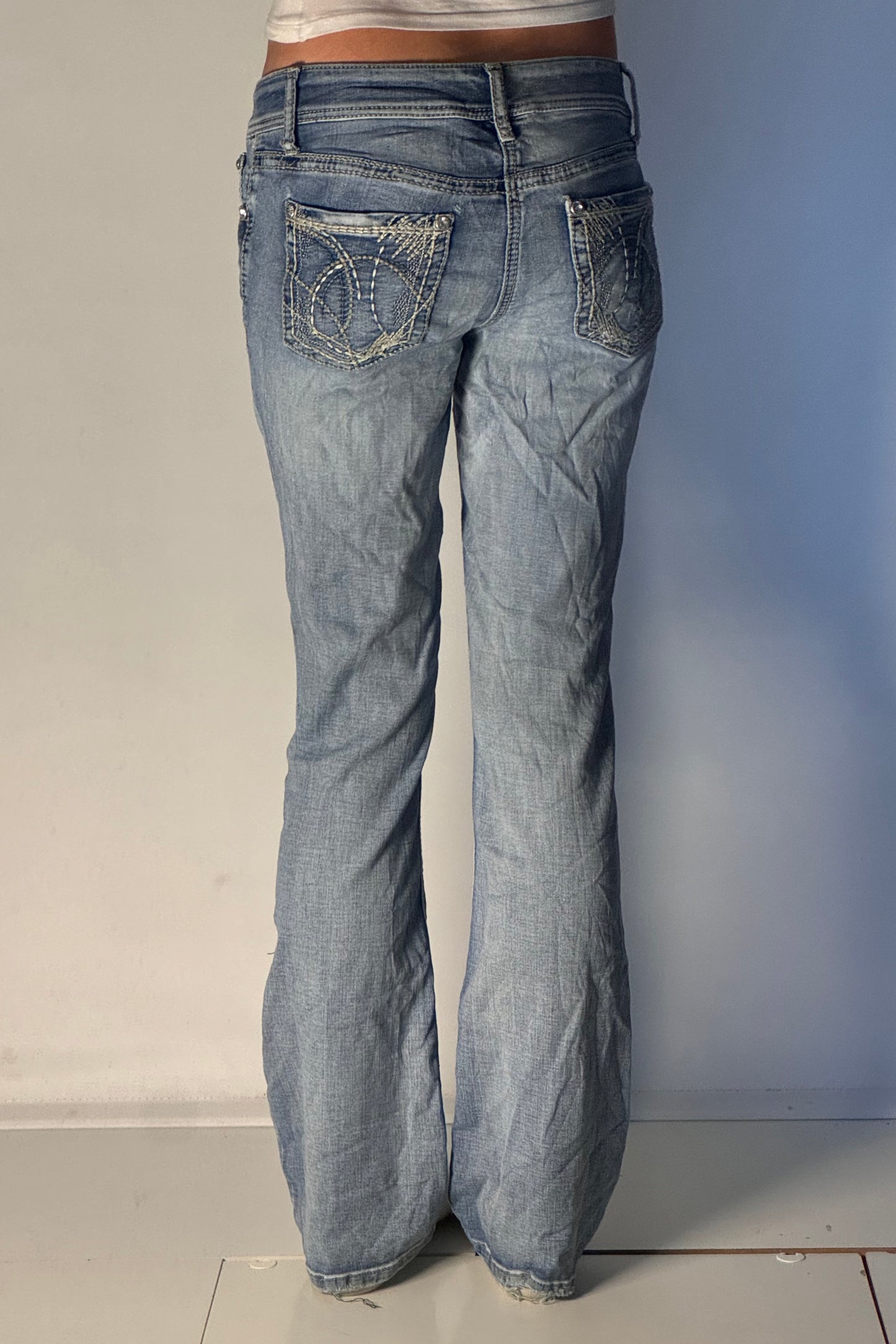 Lågmidjade jeans stl: XS