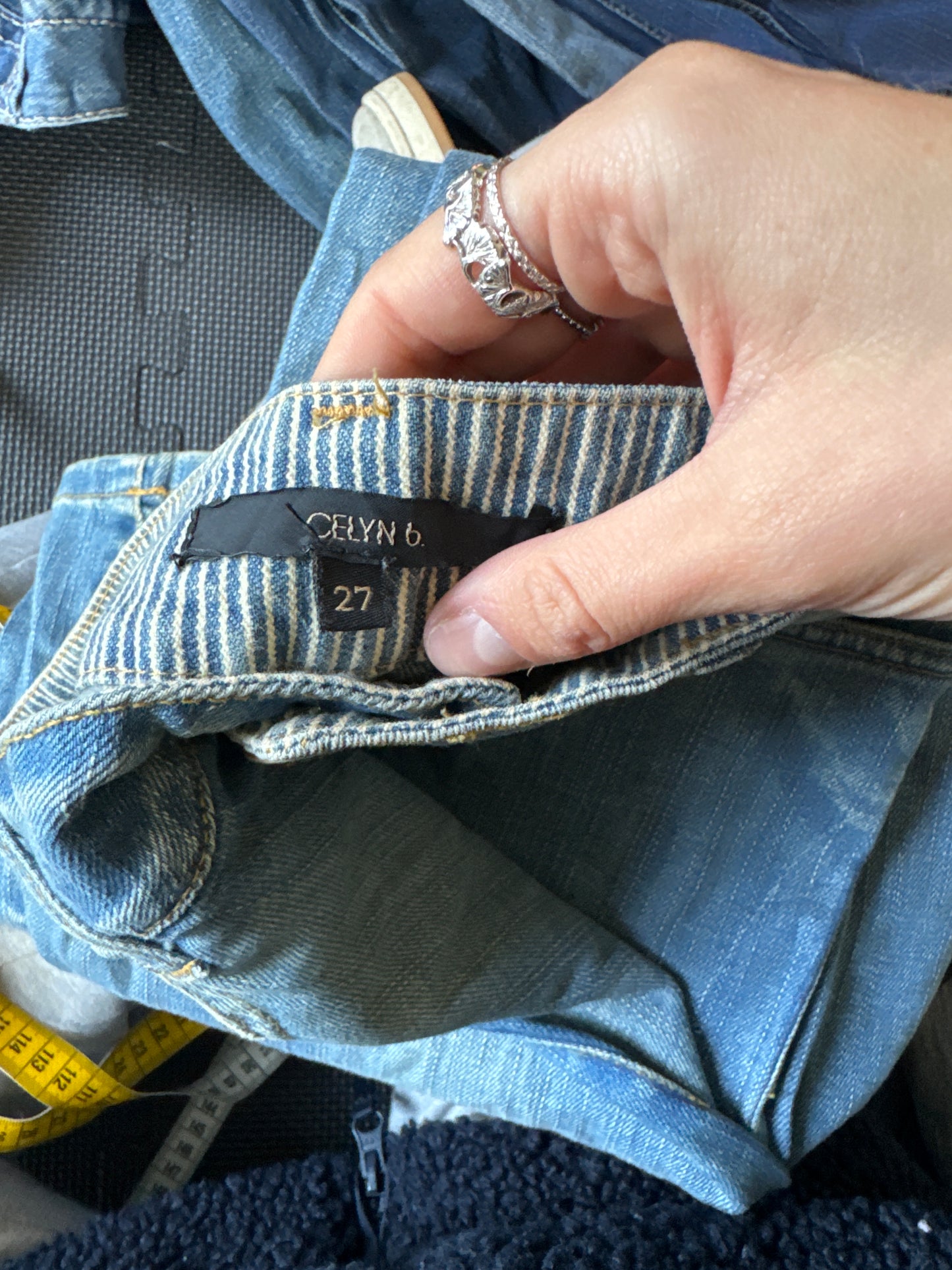 Lågmidjade jeans stl: XS