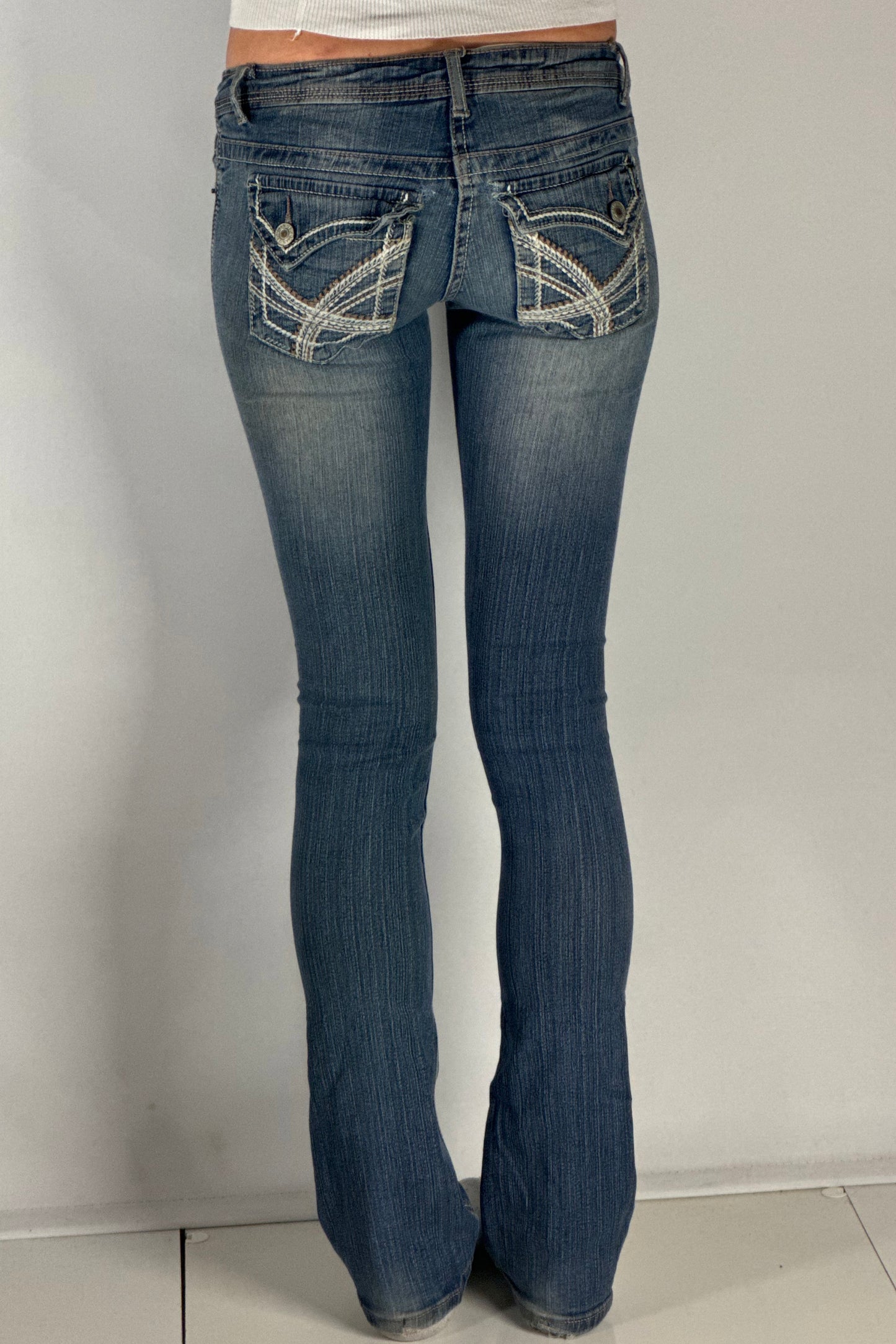 Lågmidjade jeans stl: XXS
