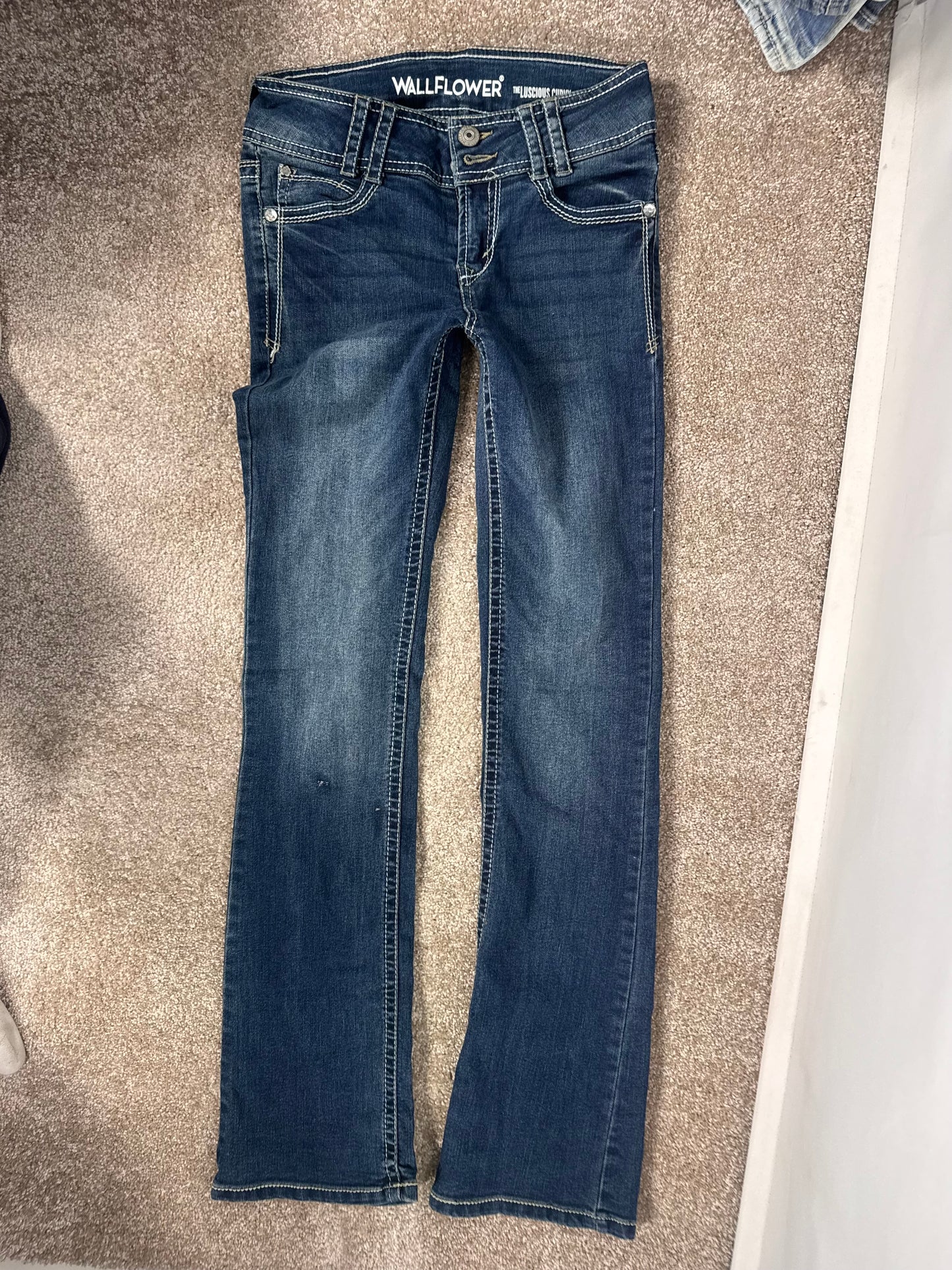 Lågmidjade jeans stl: XXS