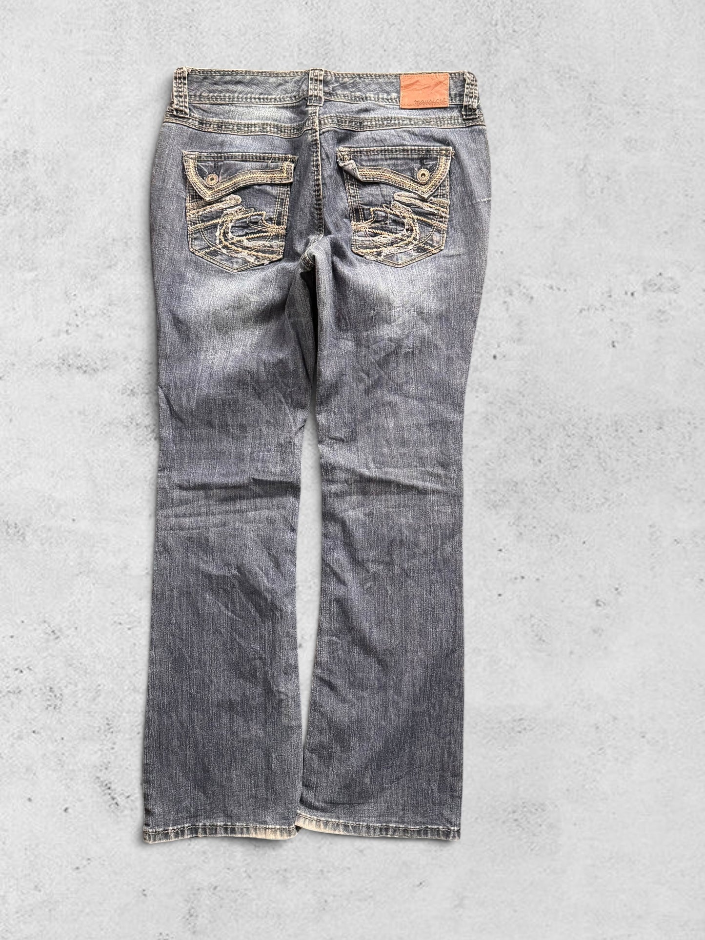 Lågmidjade jeans stl: M