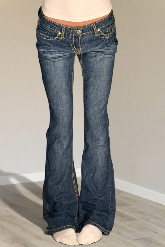 Lågmidjade jeans stl: M