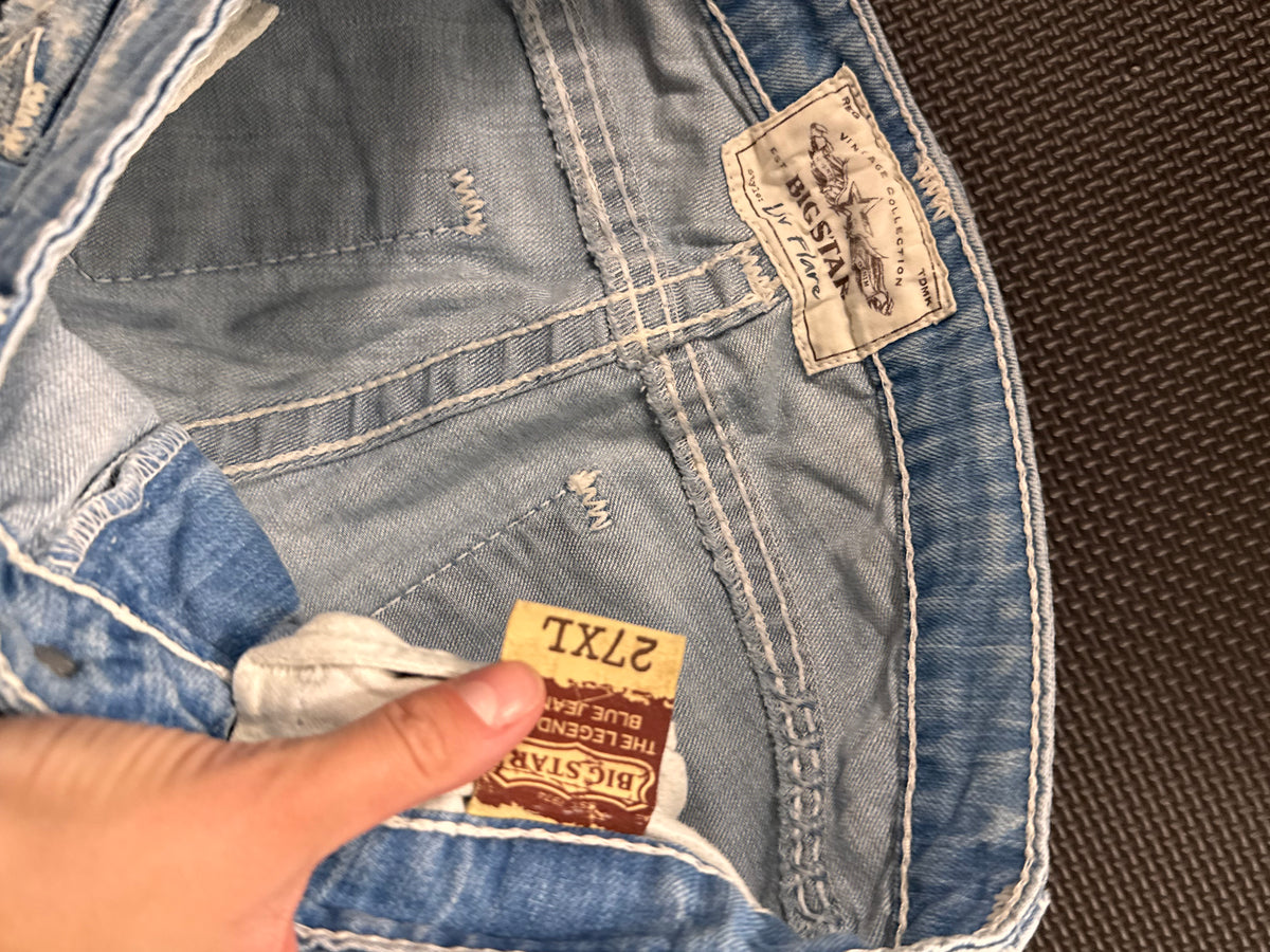 Lågmidjade jeans stl: S