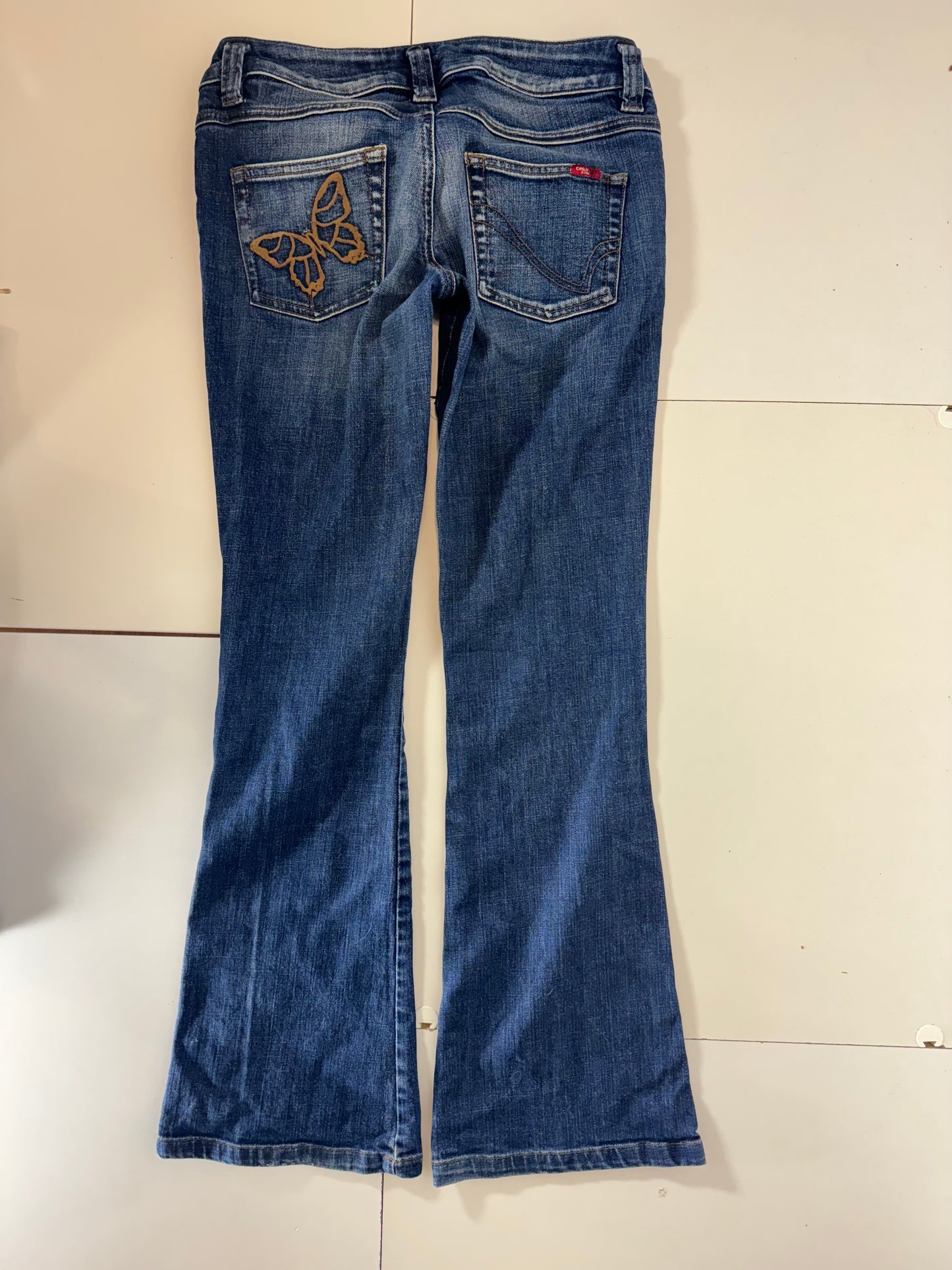 Lågmidjade jeans stl: S/M