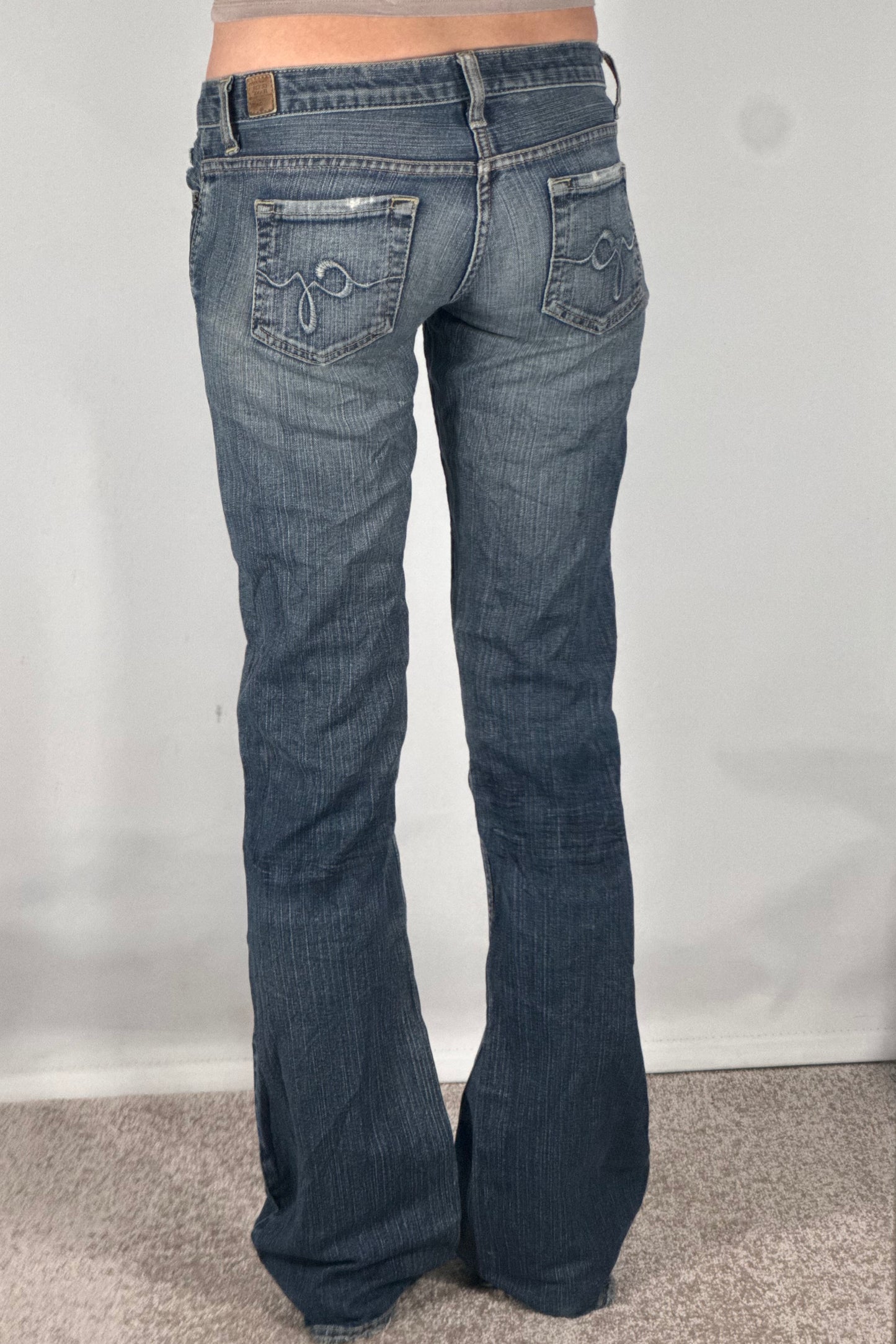 Lågmidjade jeans stl: S