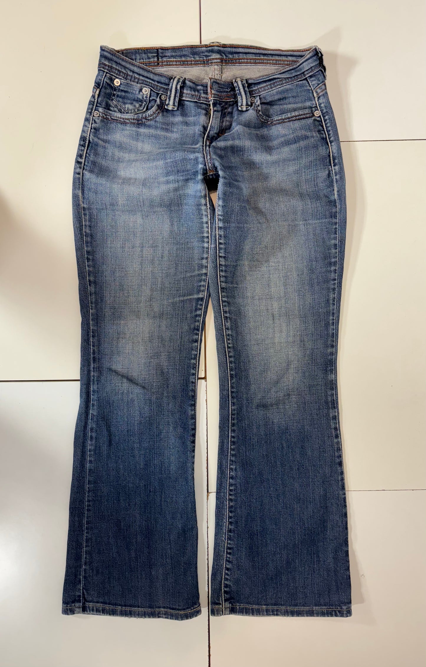 Lågmidjade jeans stl: S