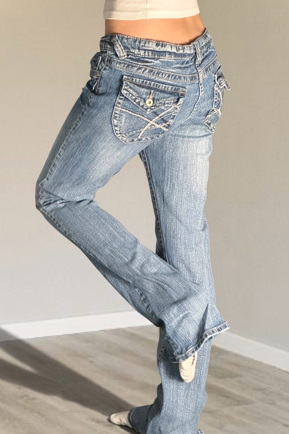 Lågmidjade jeans stl: (kopia 348)