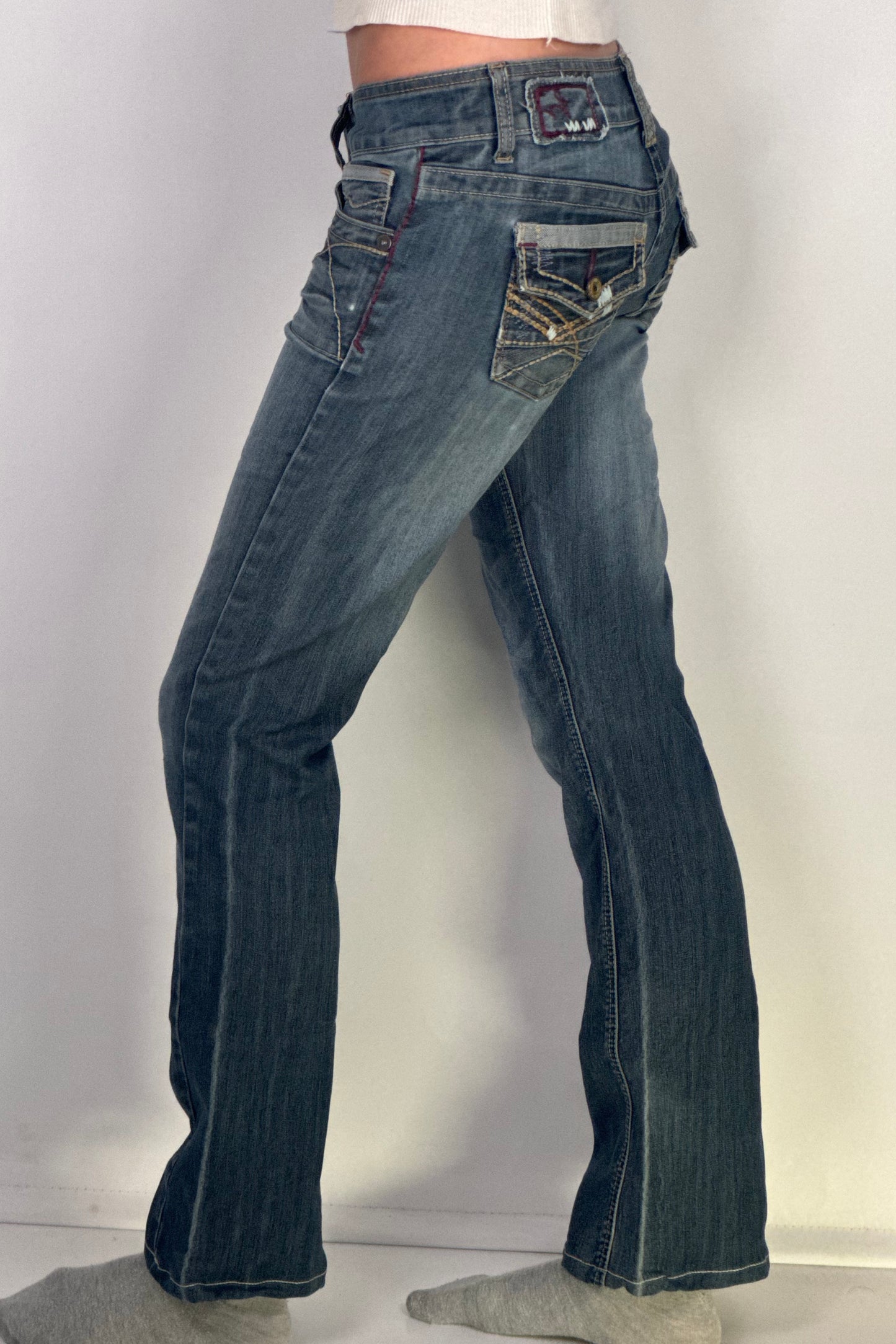 Lavtaljede jeans str: XS