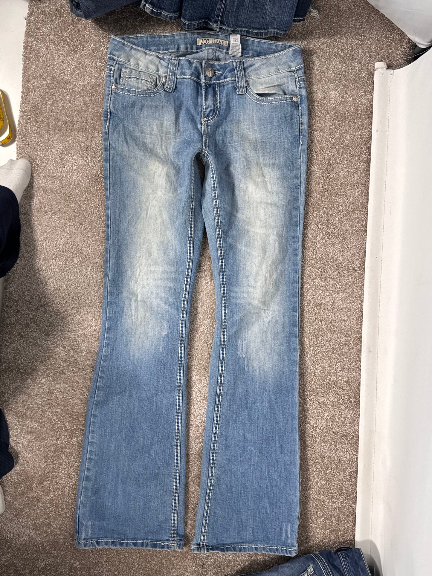 Lågmidjade jeans stl: S