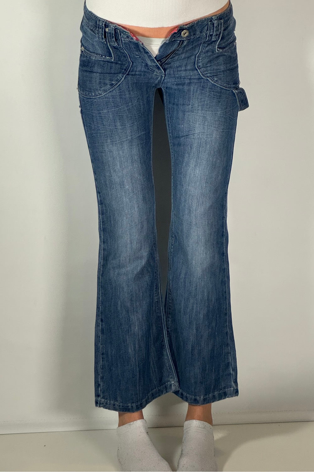 Lågmidjade jeans stl: XXS