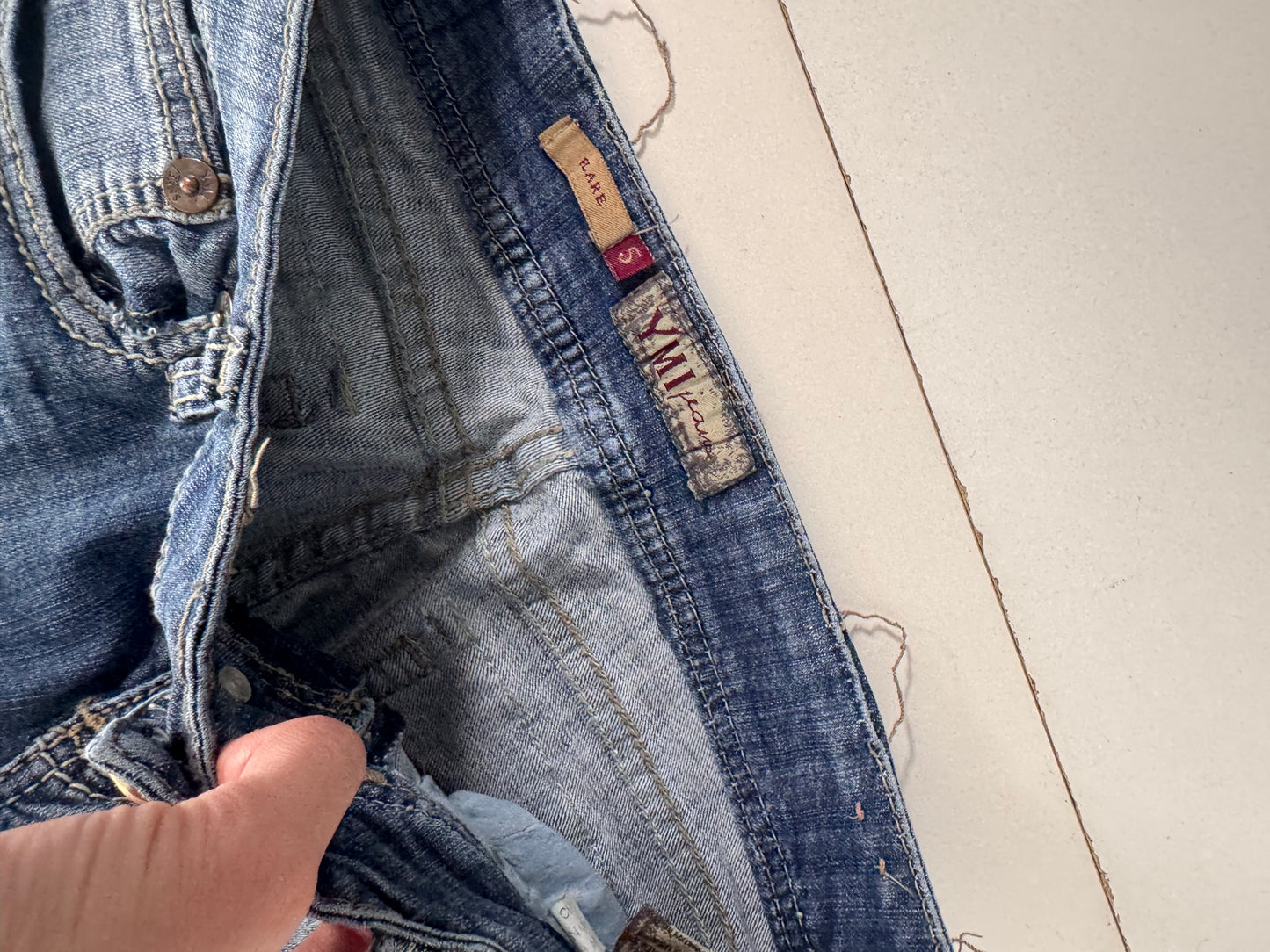 Lågmidjade jeans stl: XS