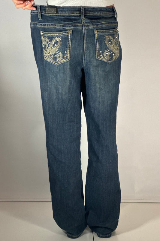 Lågmidjade jeans stl: M