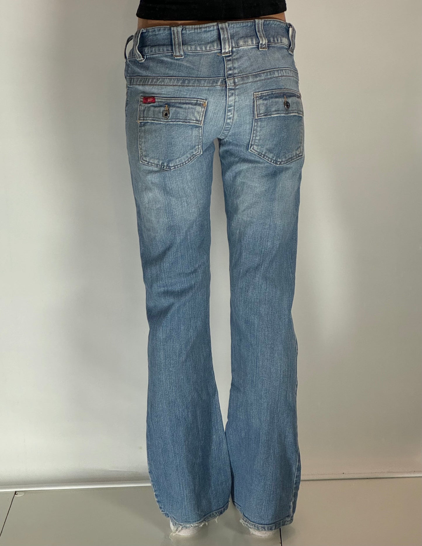 Lågmidjade jeans stl: S