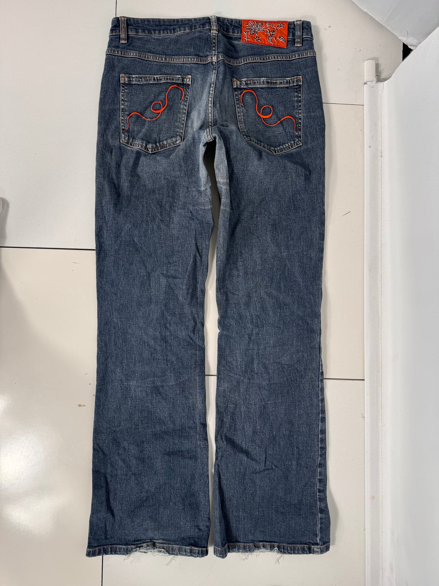 Lavtaljede jeans str: M