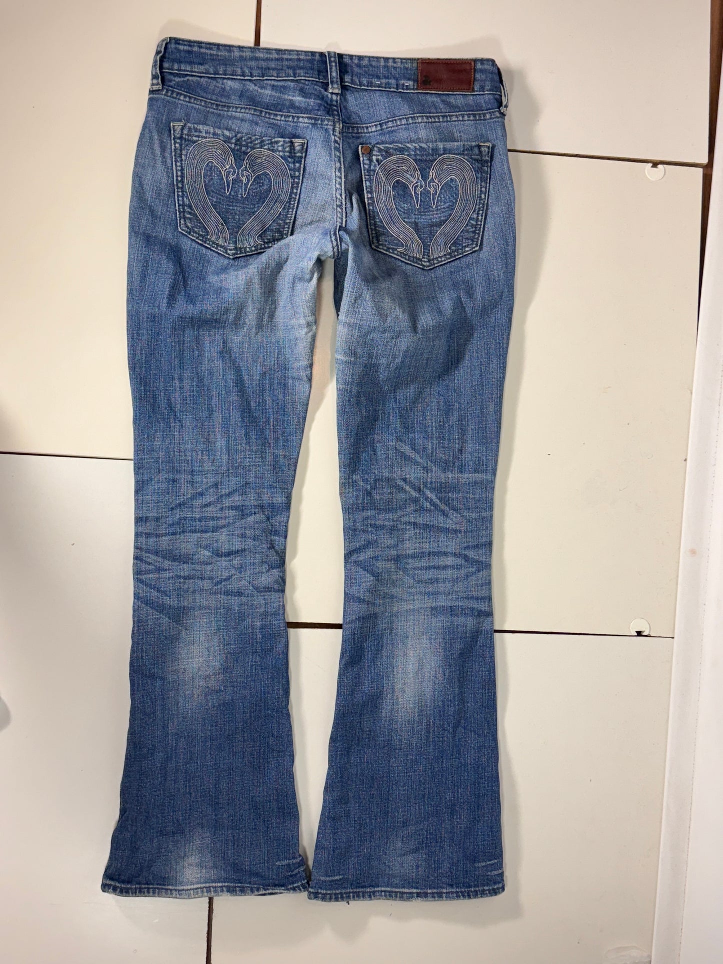 Lågmidjade jeans stl: S