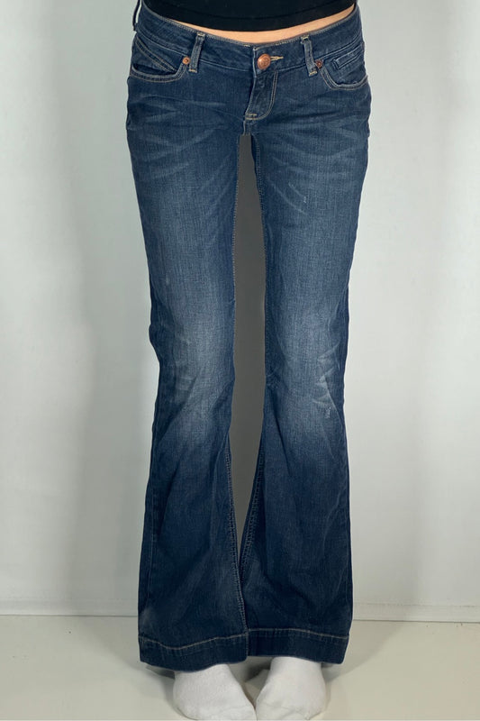 Lågmidjade jeans stl: S