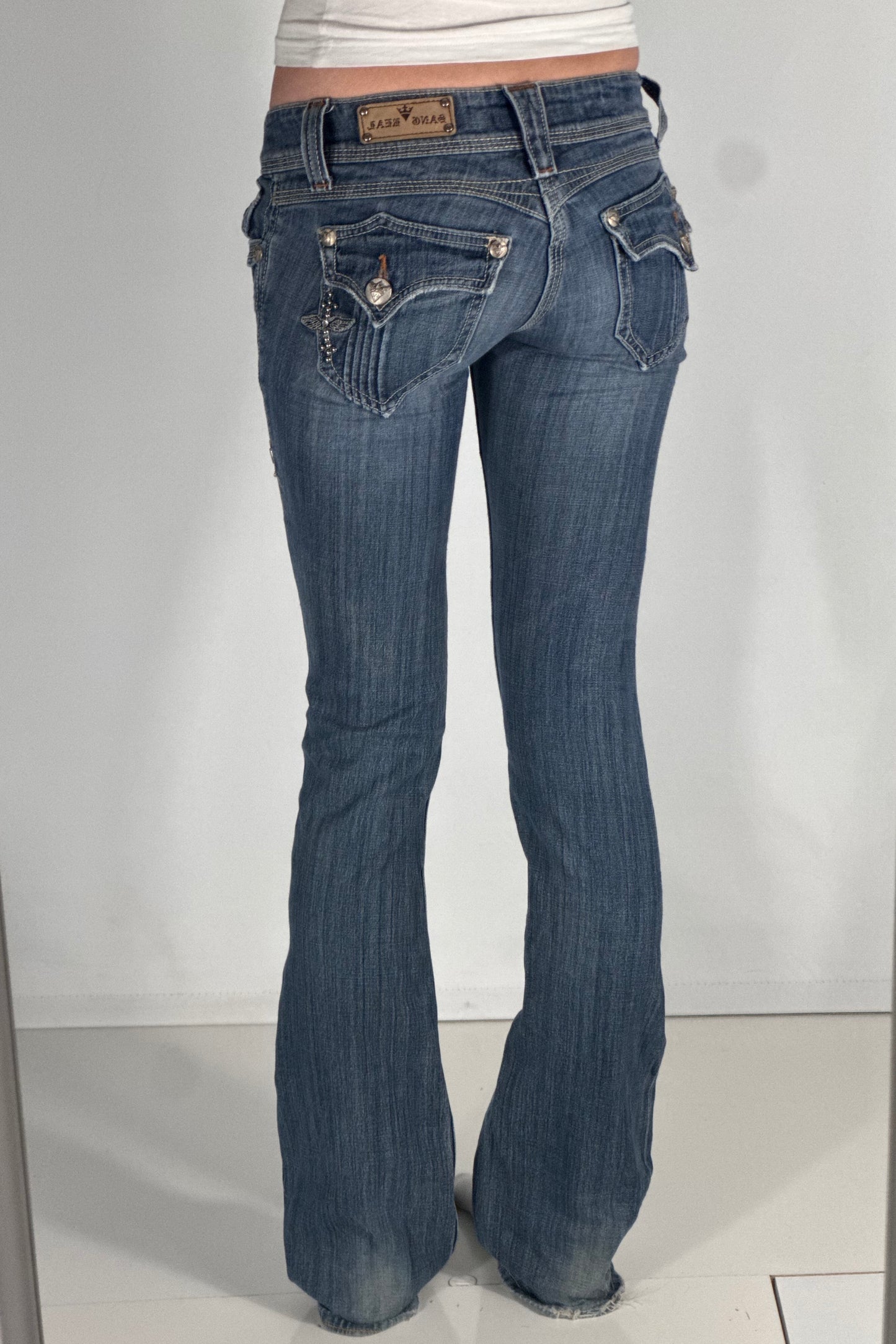 Lågmidjade jeans stl: XXS