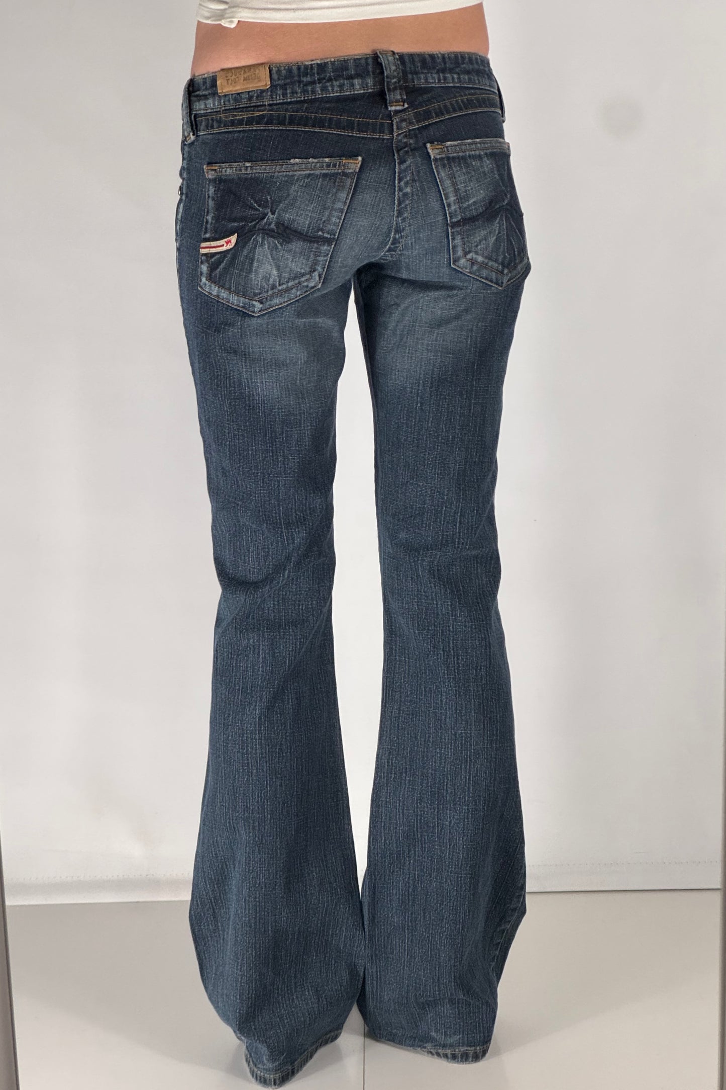 Lågmidjade jeans stl: XS