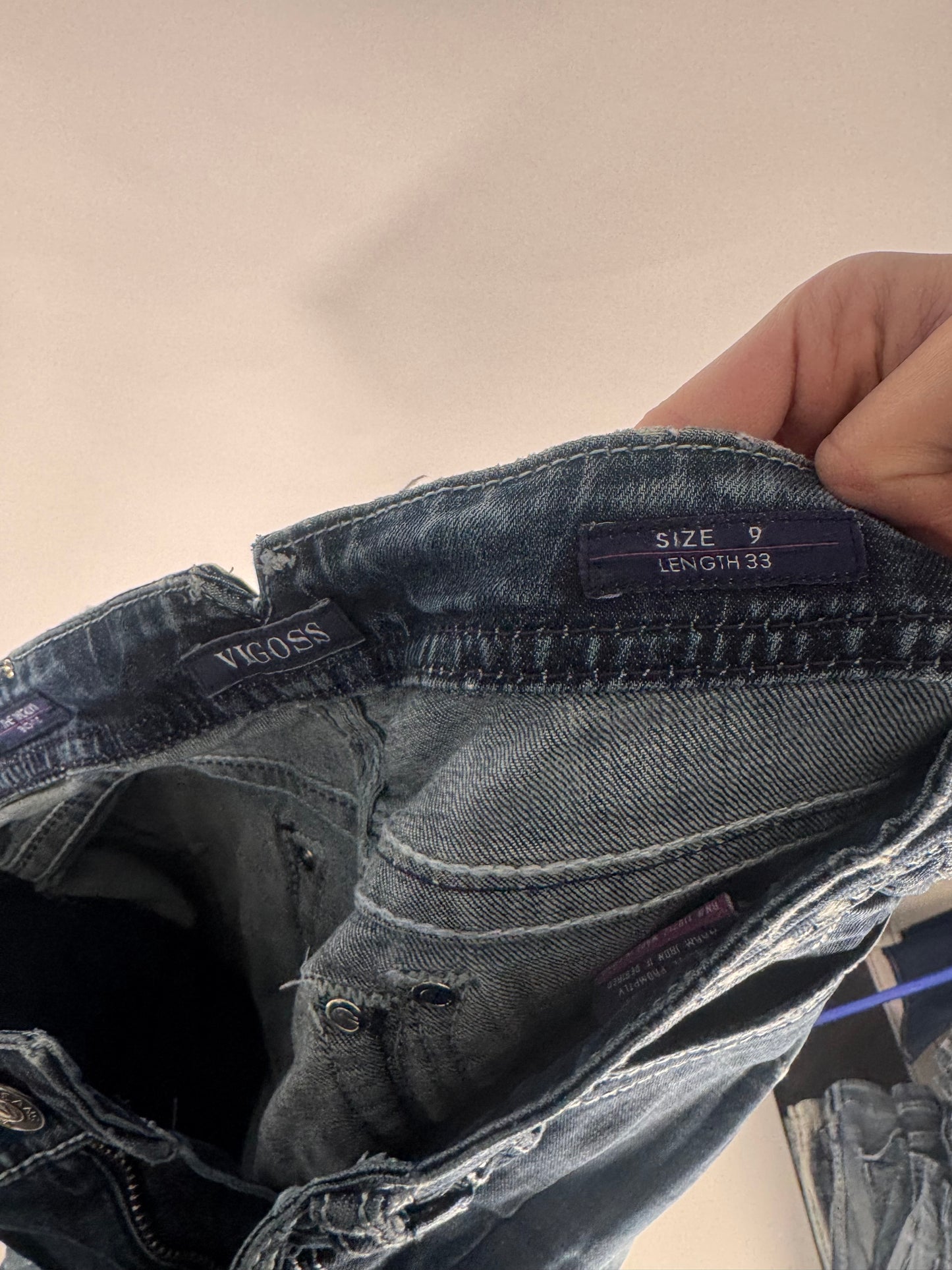 Lågmidjade jeans stl: M