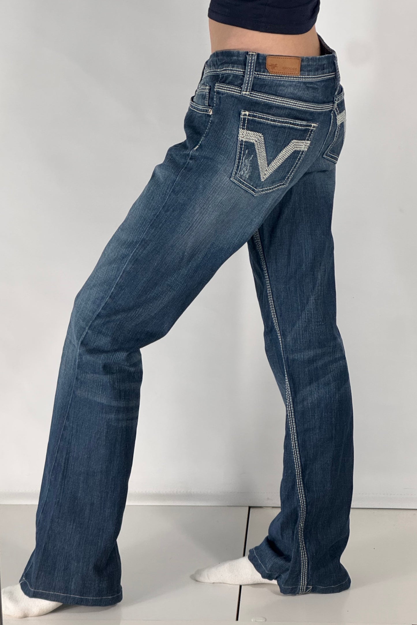 Lågmidjade jeans stl: M