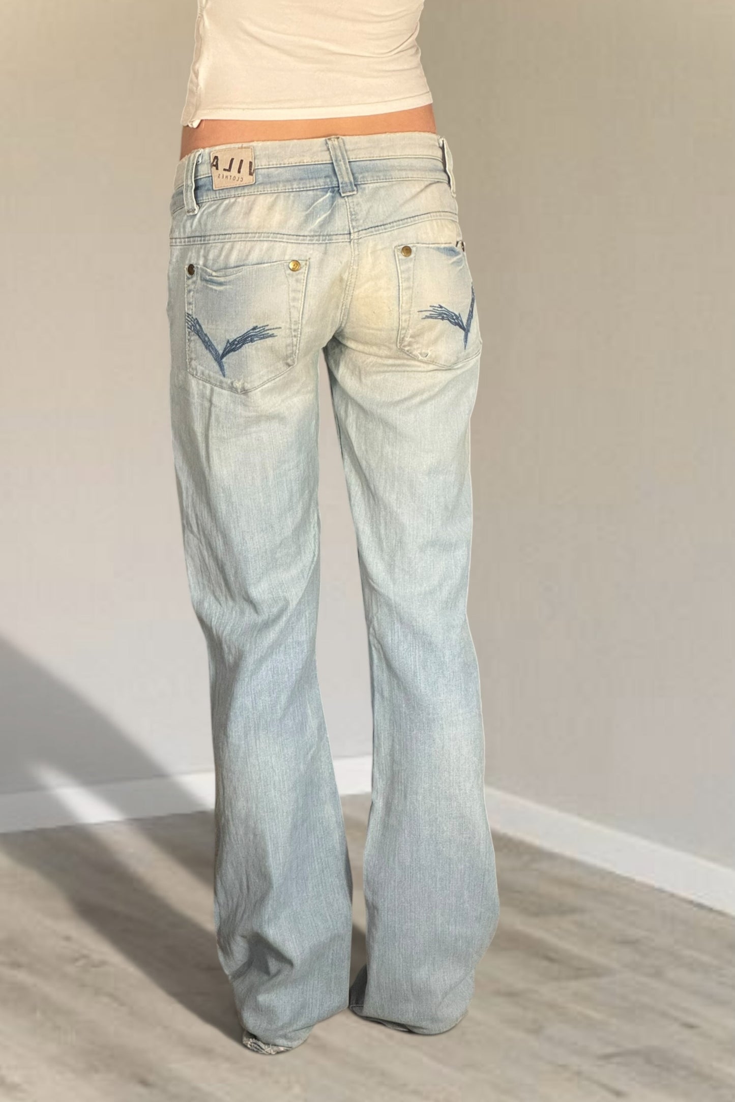 Lågmidjade jeans stl: XS