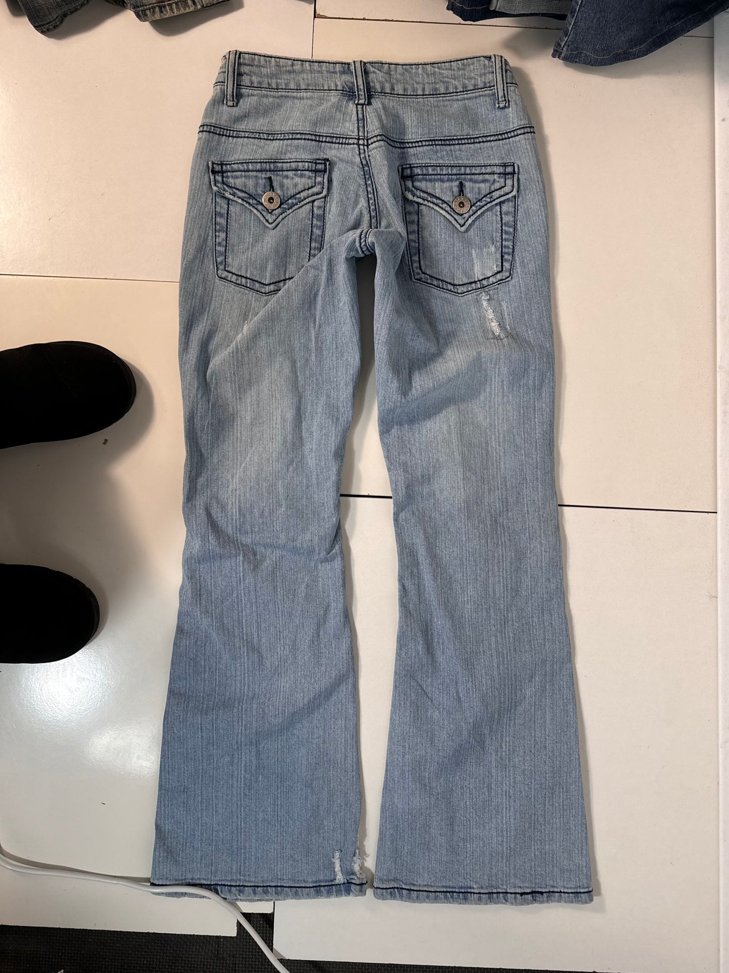 Lavtaljede jeans str: XS