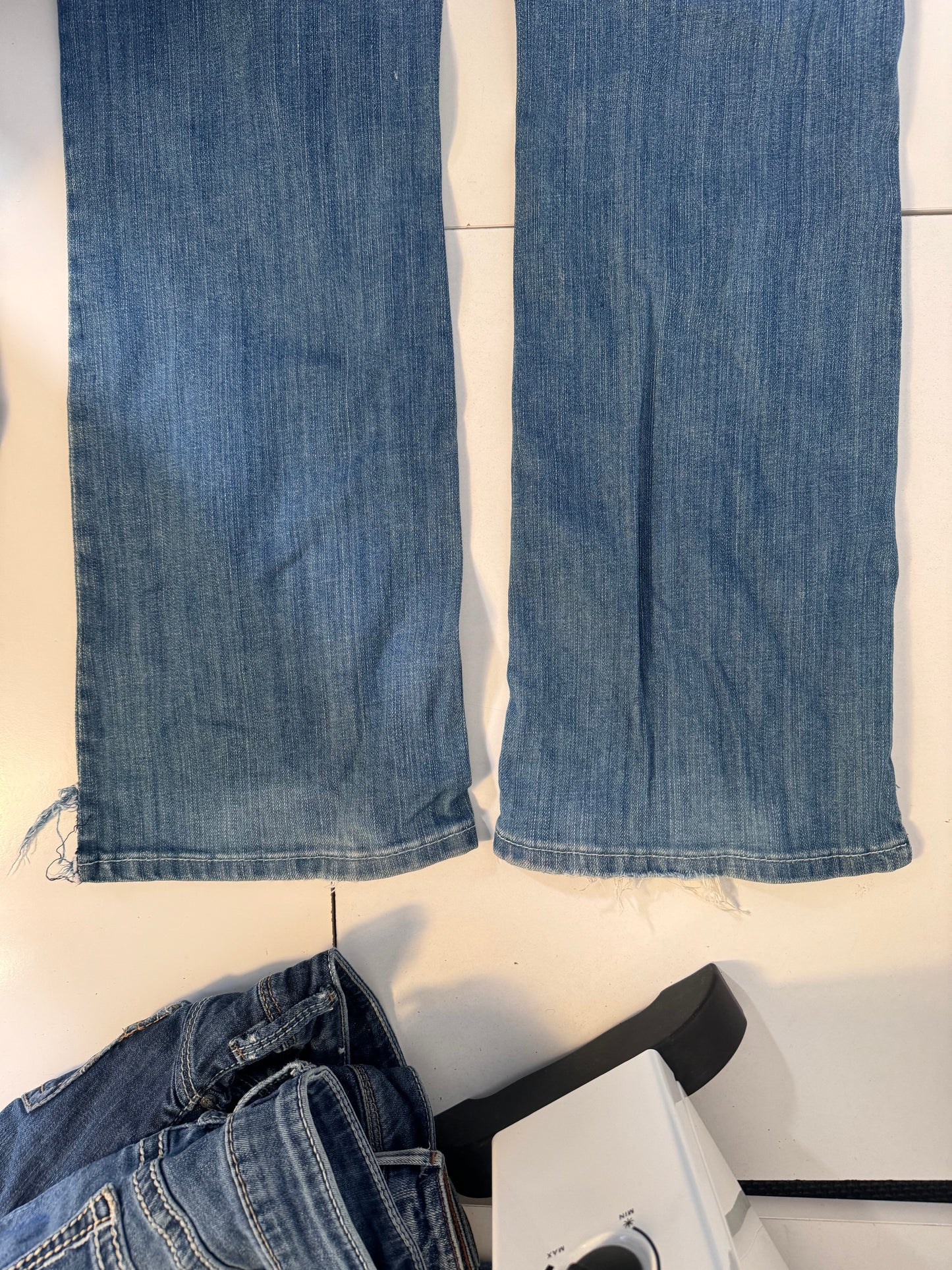 Lavtaljede jeans str: S