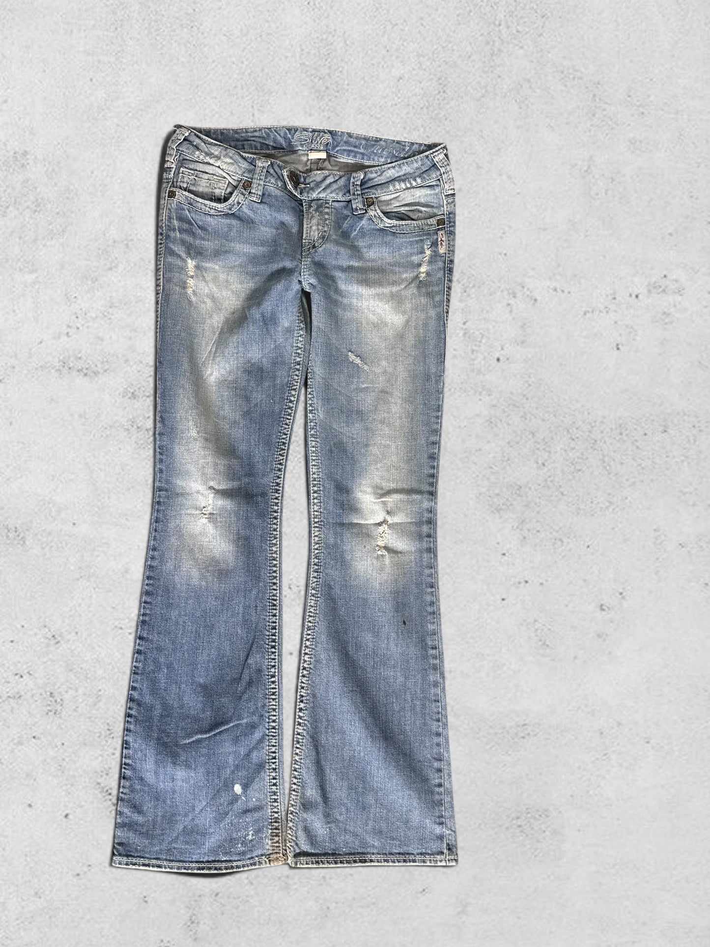 Lågmidjade jeans stl: S