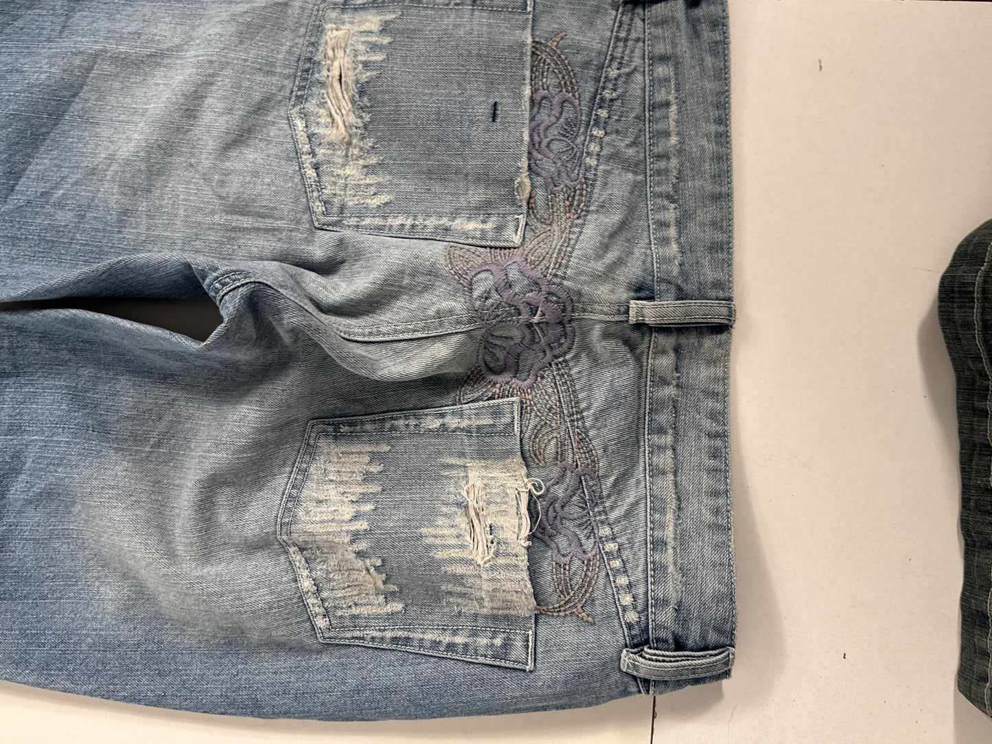 Lavtaljede jeans str: M