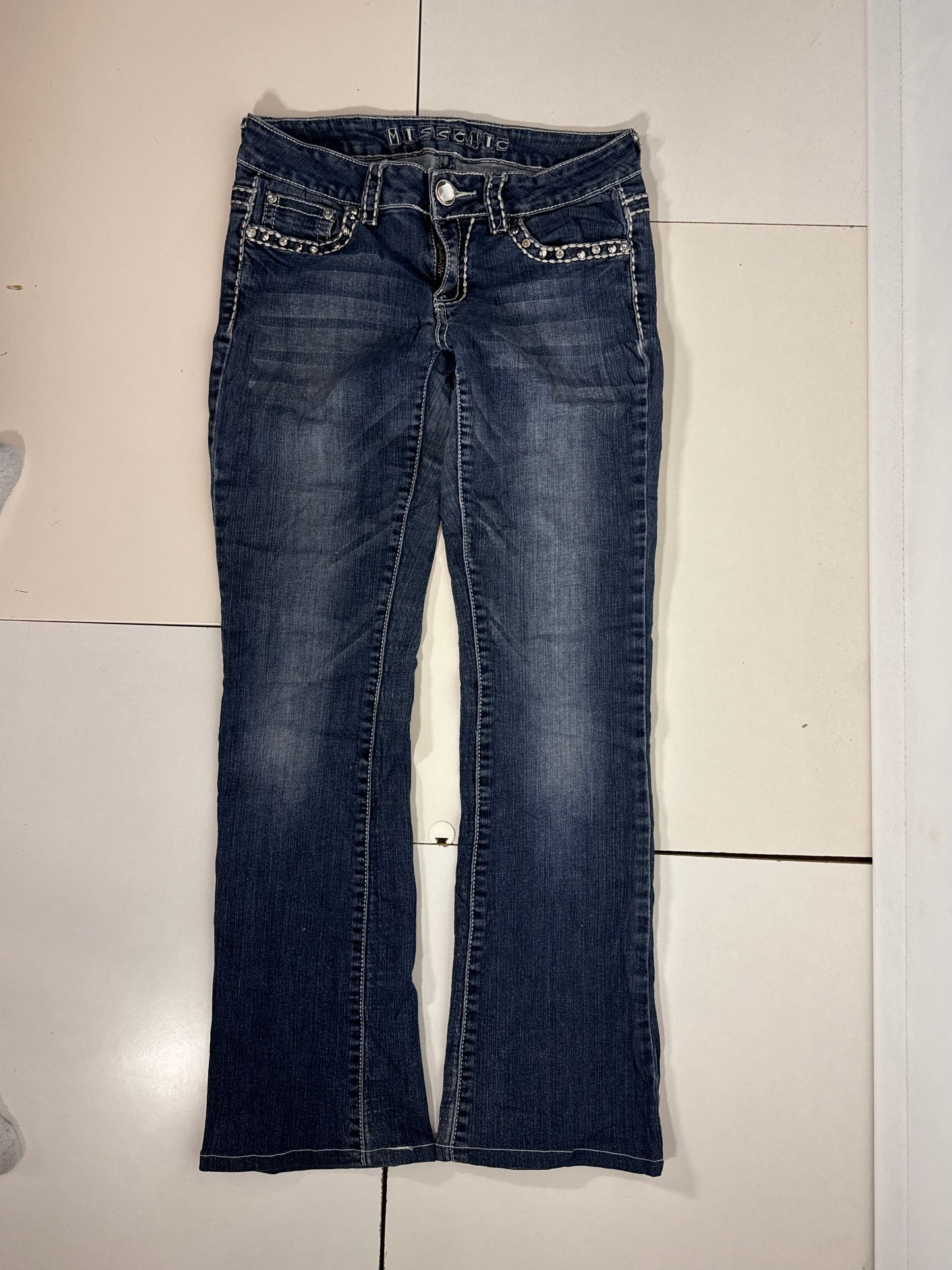 Lågmidjade jeans stl: XS