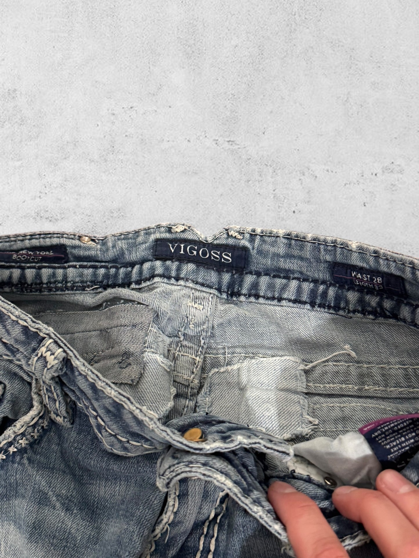 Lågmidjade jeans stl: XS