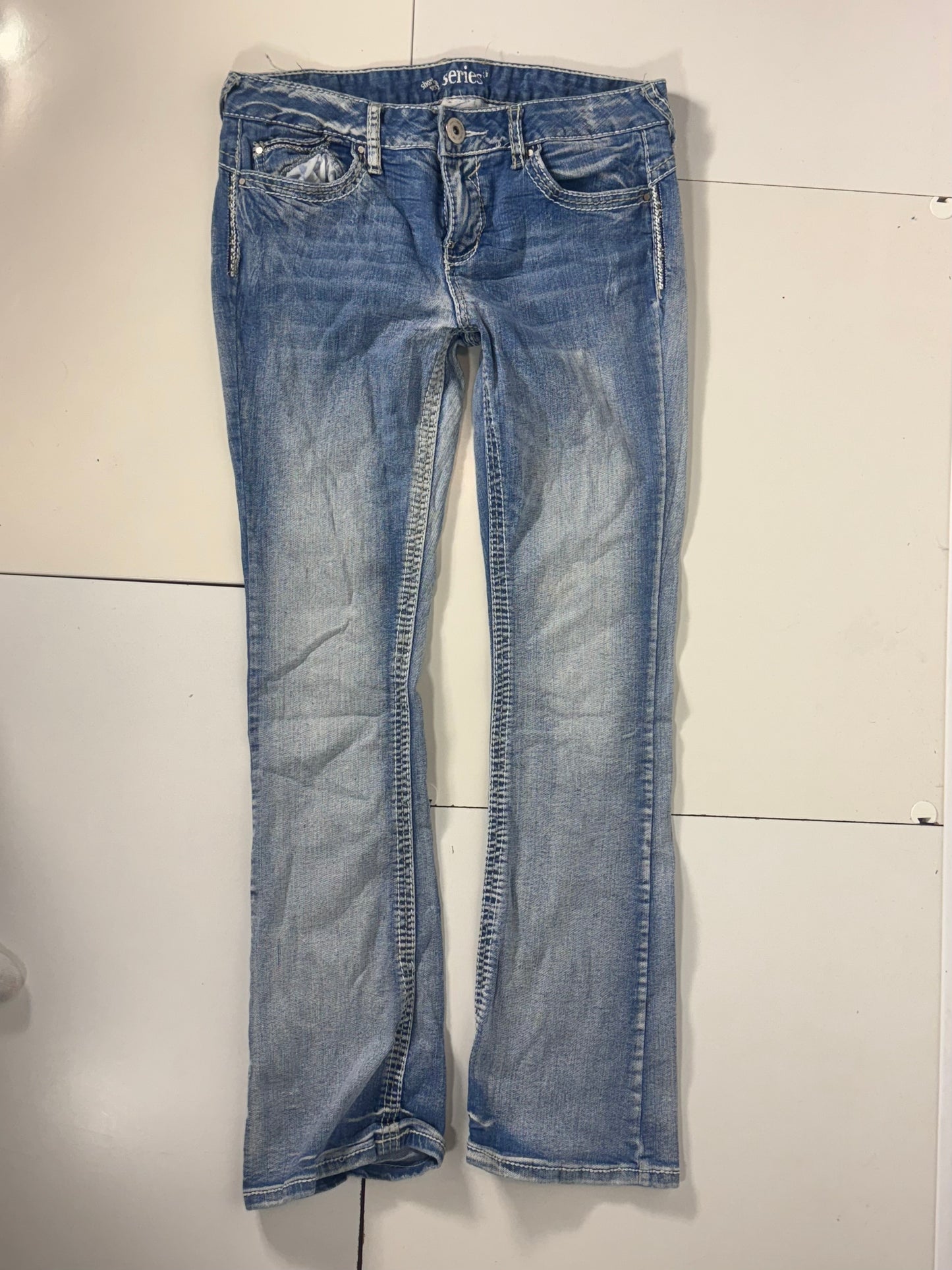 Lågmidjade jeans stl: S