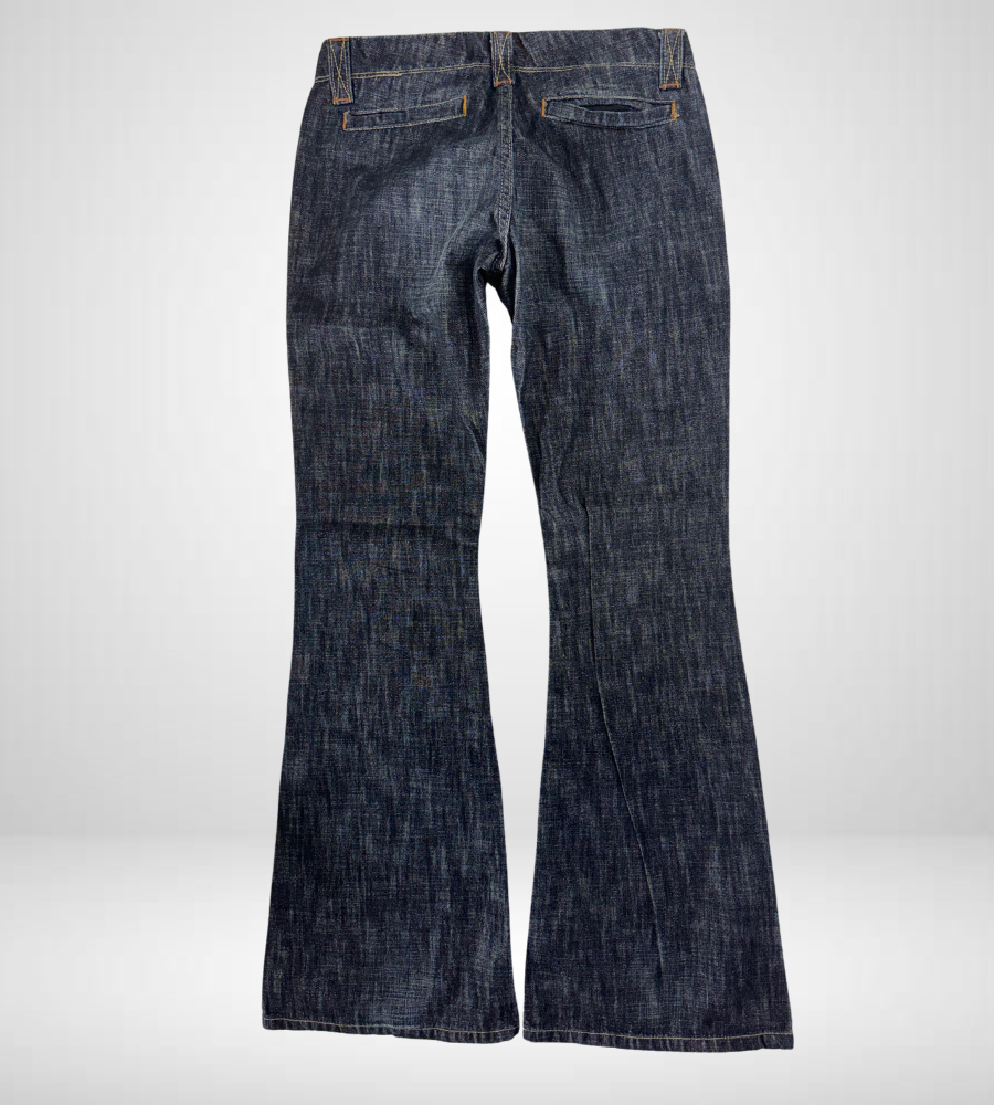 Lågmidjade jeans–stl: XS