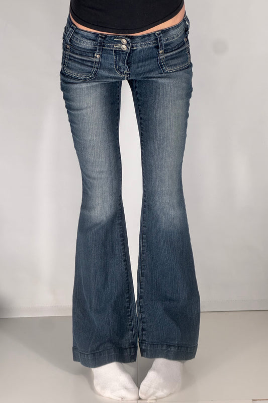 Lågmidjade jeans stl: XXS