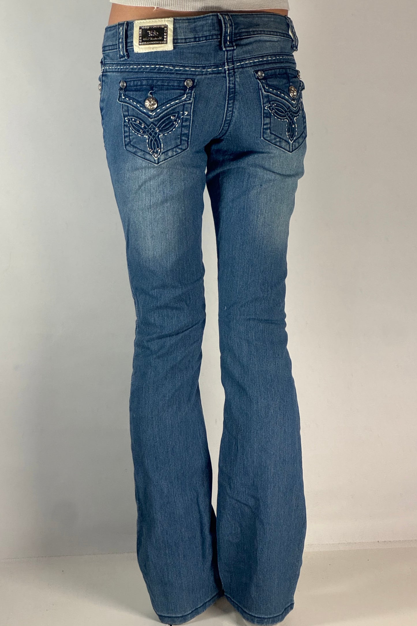 Lågmidjade jeans stl: XS