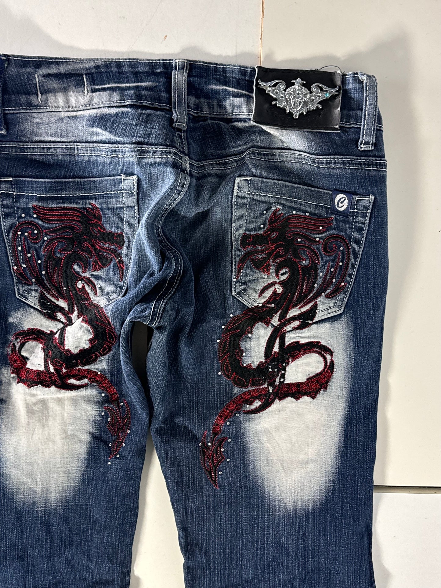 Lågmidjade jeans stl: S