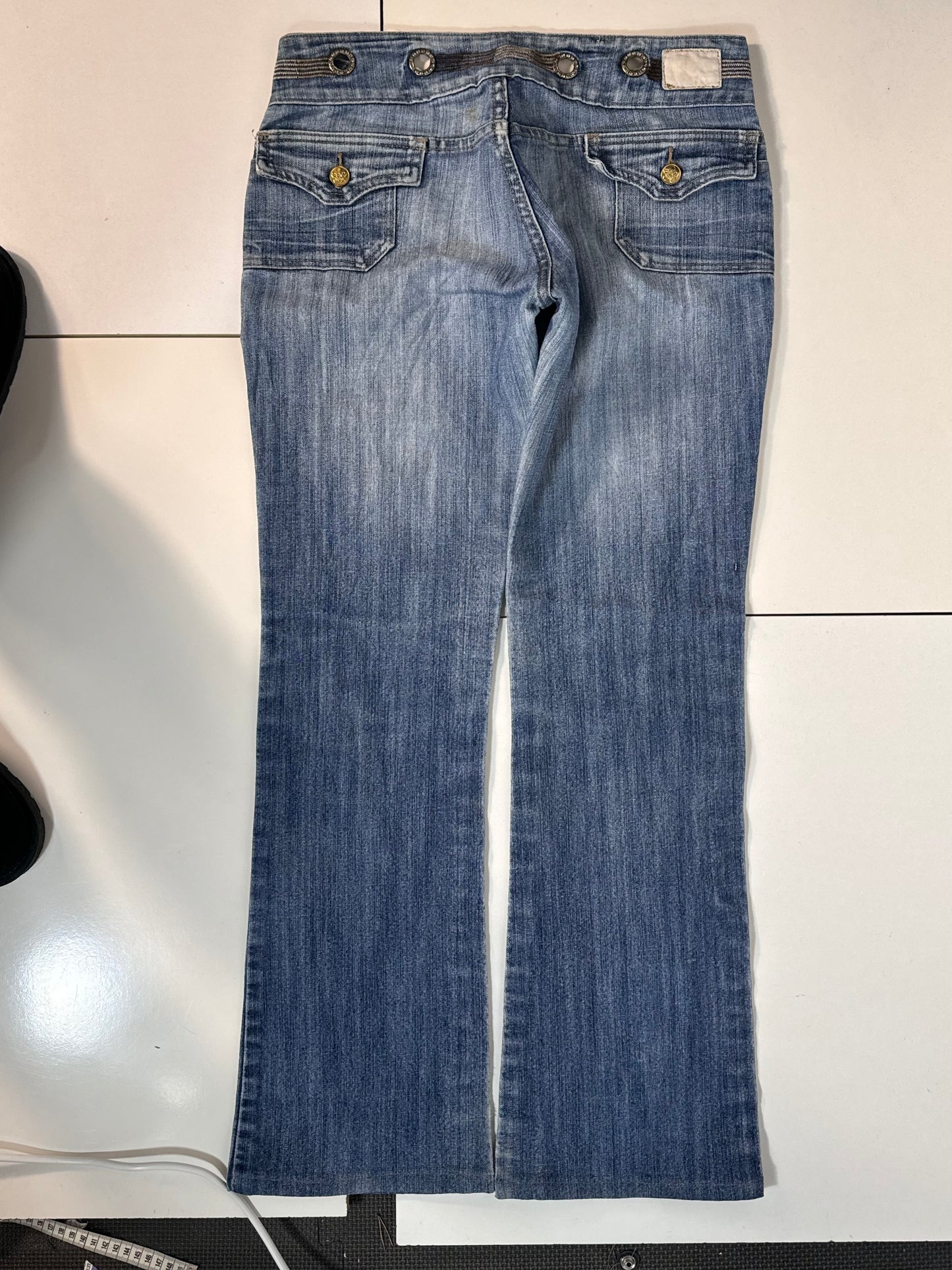 Lågmidjade jeans stl: S