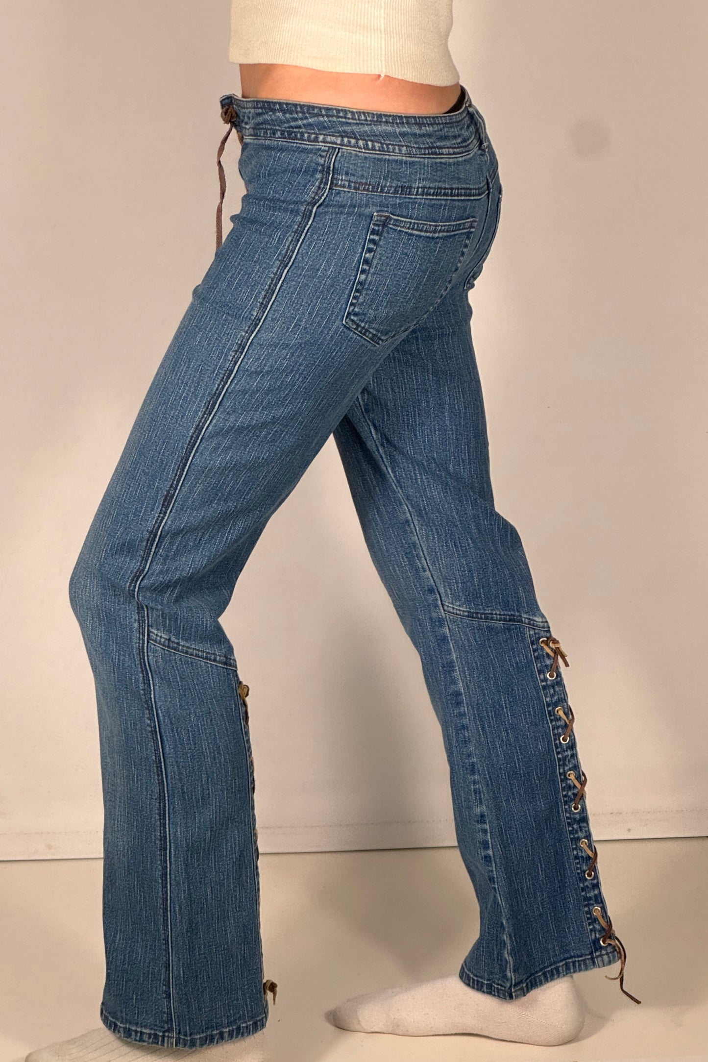 Lågmidjade jeans stl: XXS