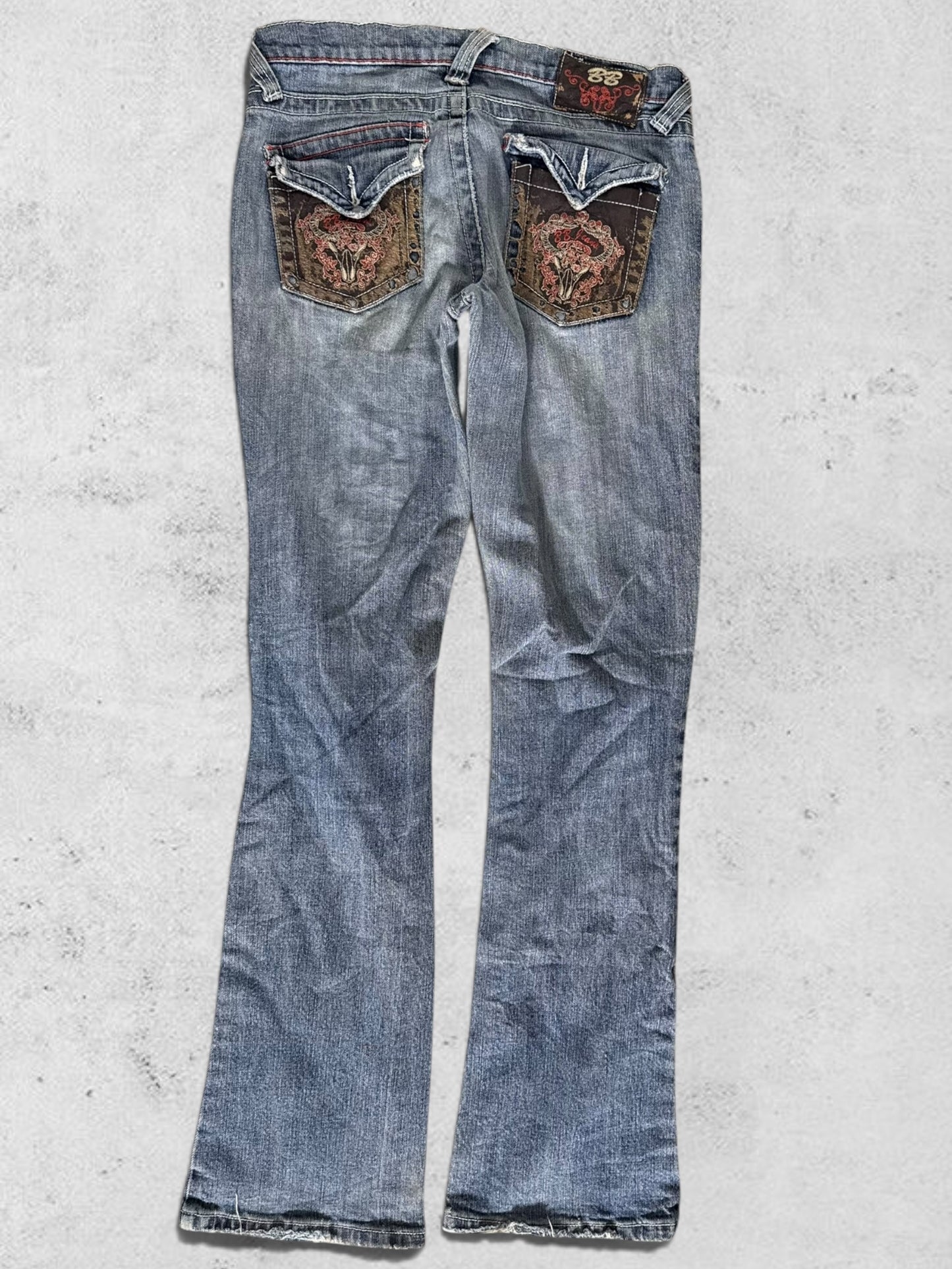 Lågmidjade jeans stl: XS/S