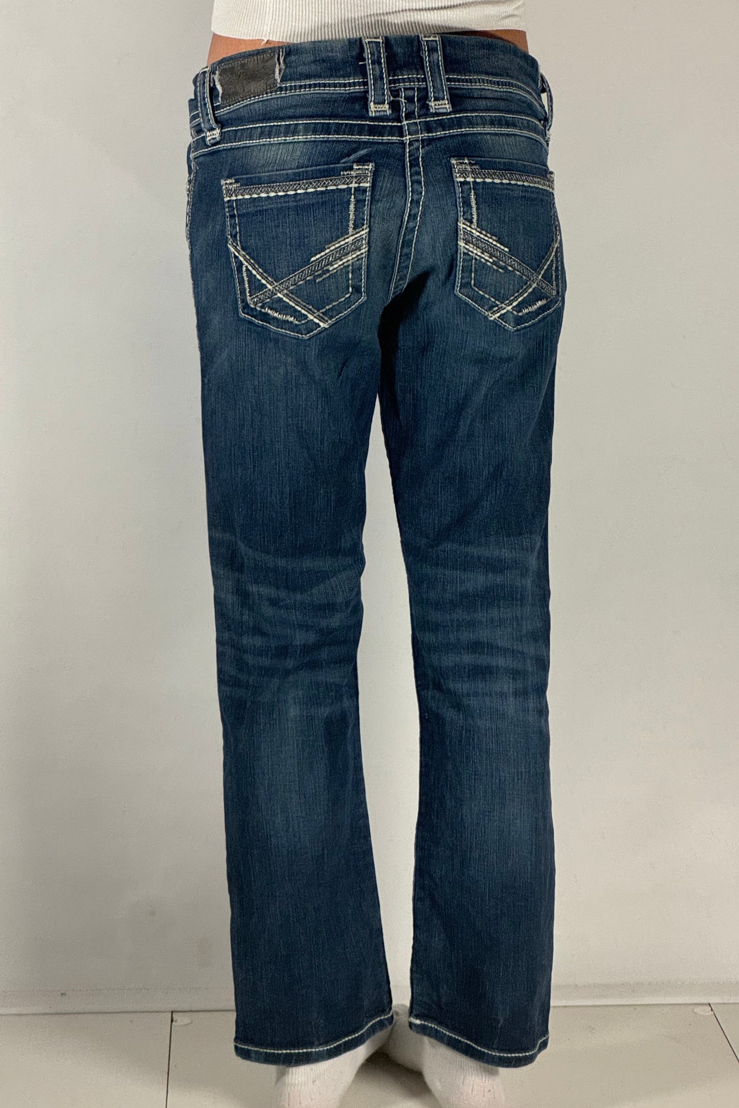 Lågmidjade jeans stl: S/M
