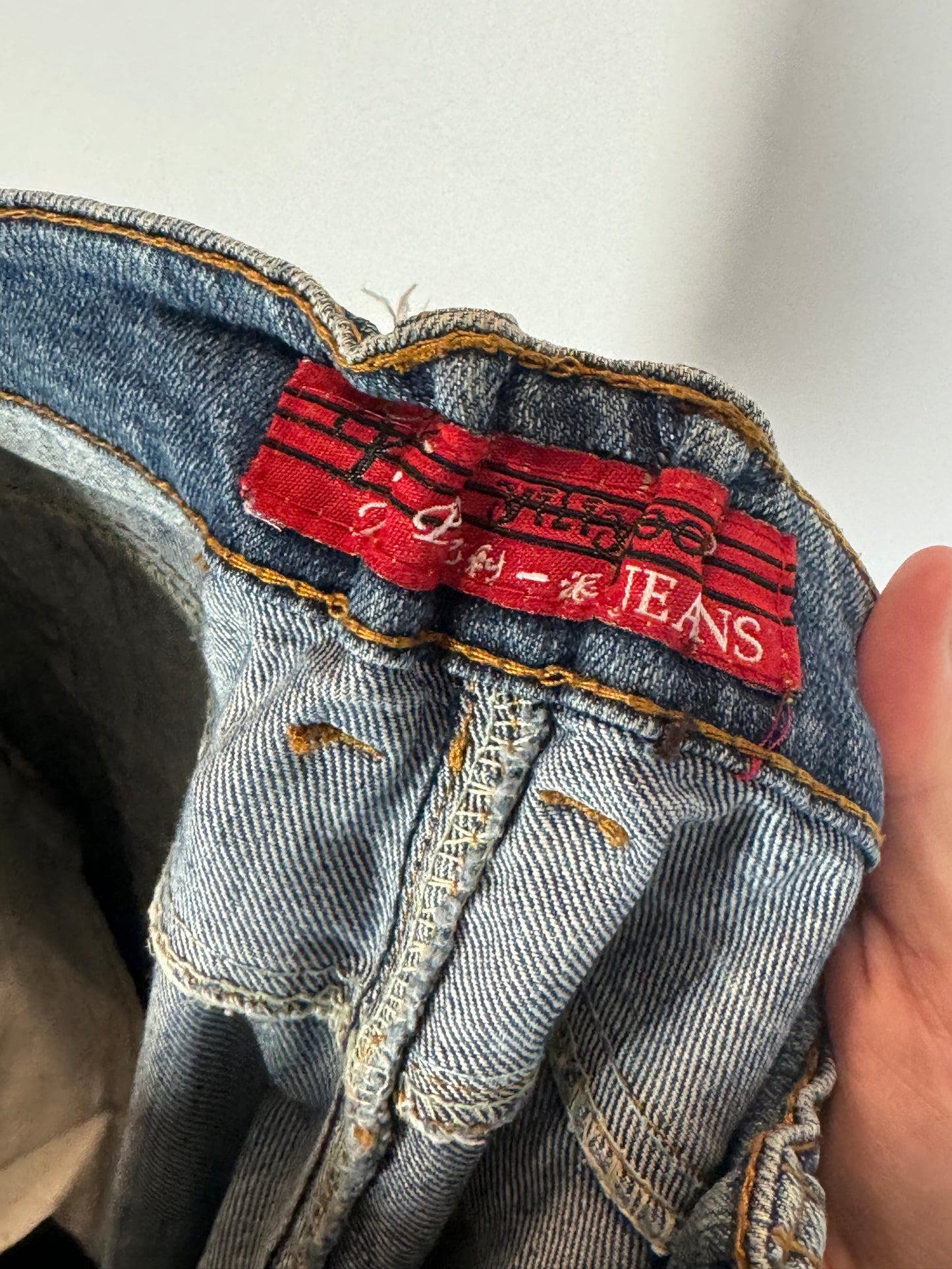 Lågmidjade jeans stl: S