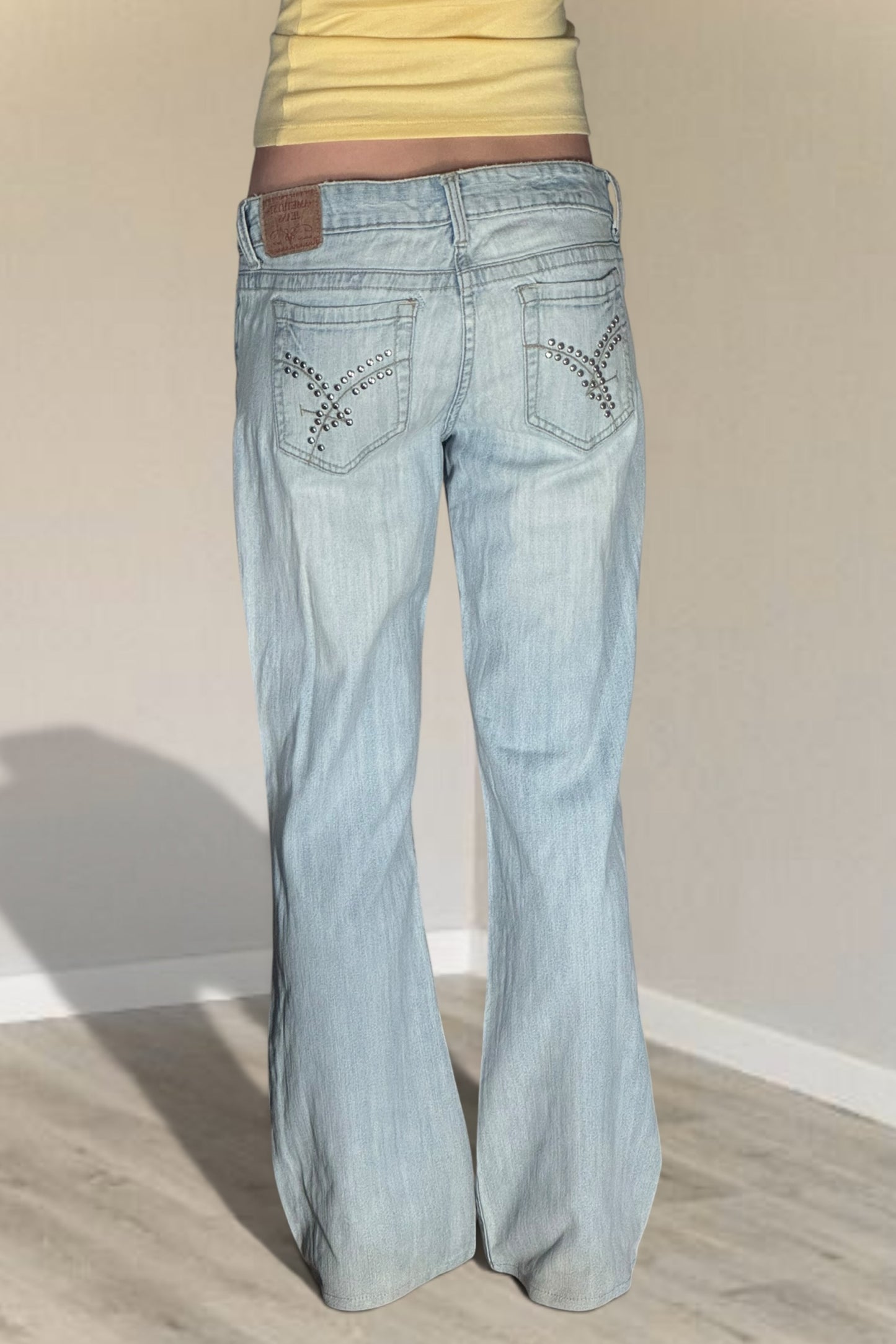 Lågmidjade jeans stl: S
