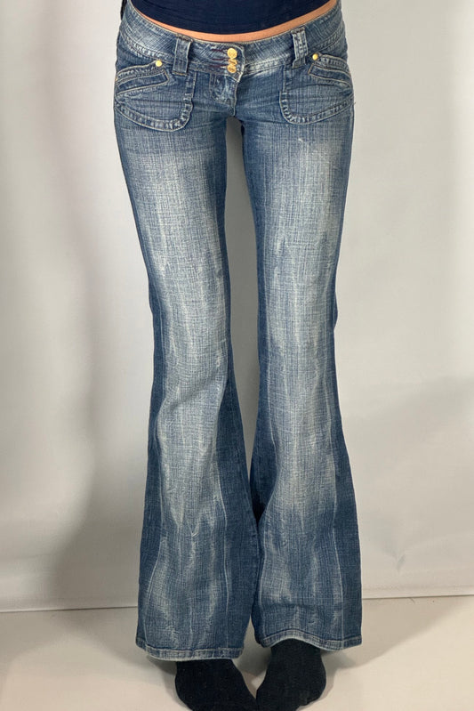 Lågmidjade jeans stl: XS