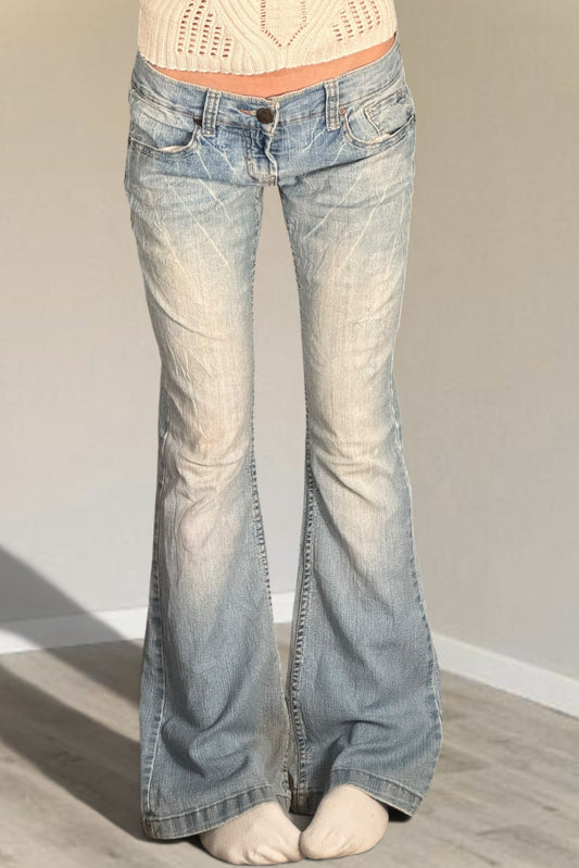 Lågmidjade jeans stl: S