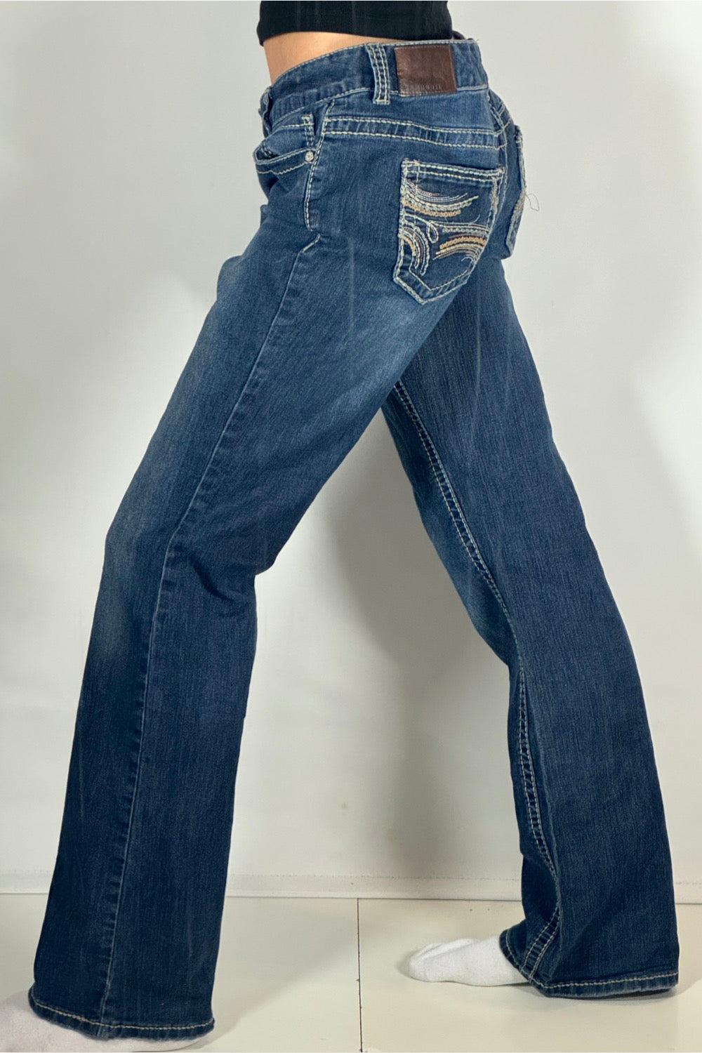 Lågmidjade jeans stl: M