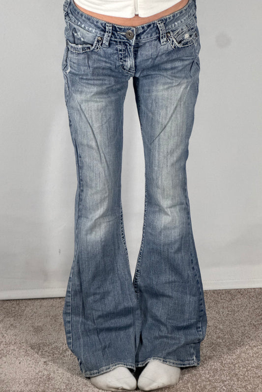 Lågmidjade jeans stl: S/M