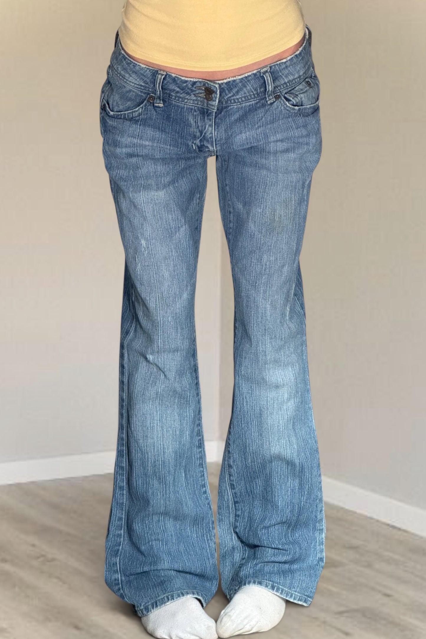Lågmidjade jeans stl: M